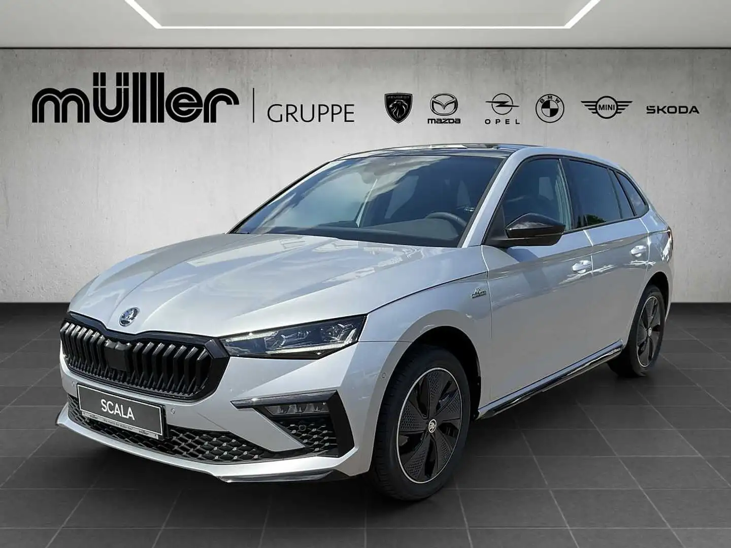 Skoda Scala 1.0 TSI Monte Carlo Silber - 1