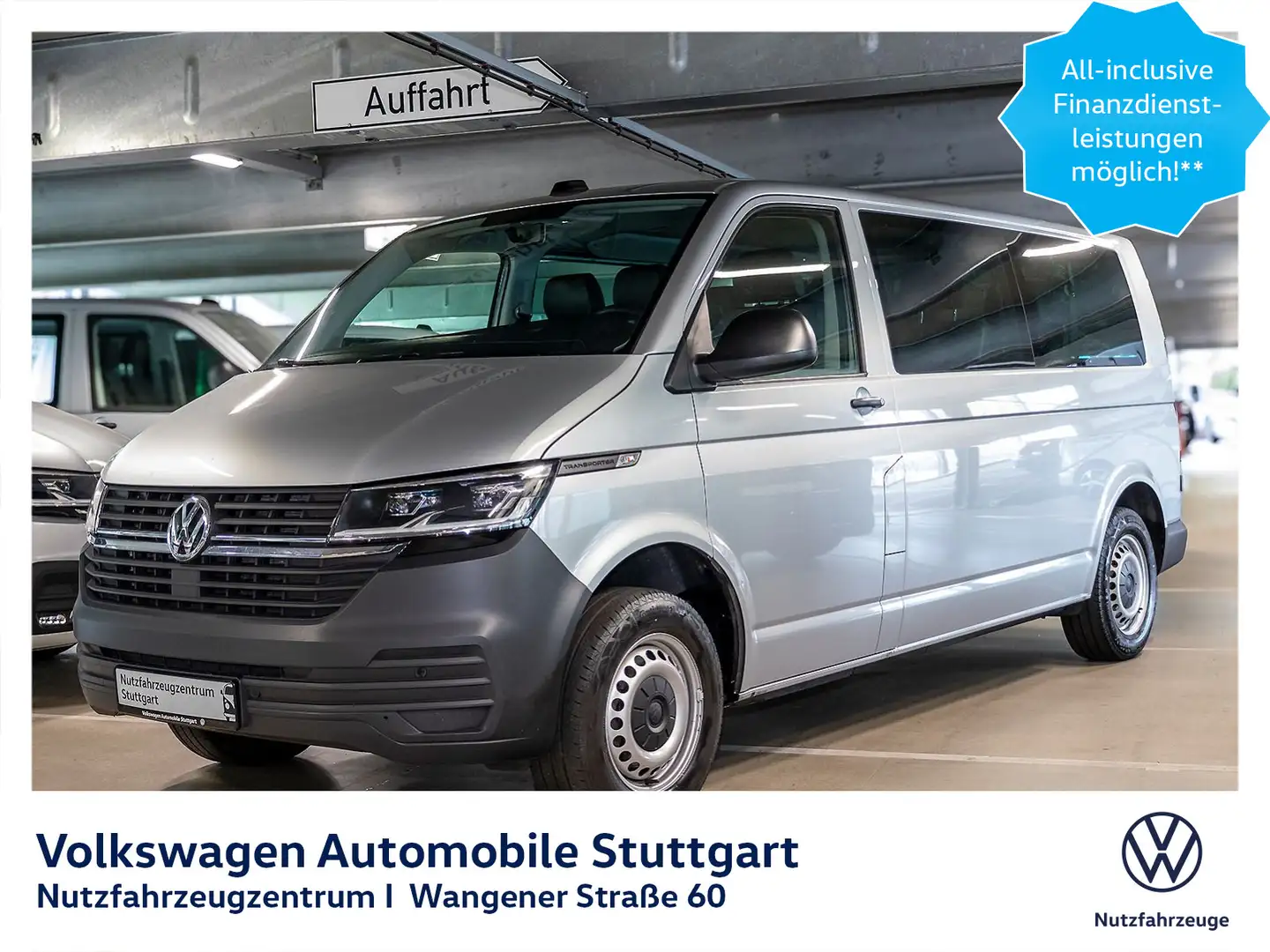 Volkswagen T6.1 Kombi langer Radstand DSG 2.0 TDI Euro 6d Silber - 1