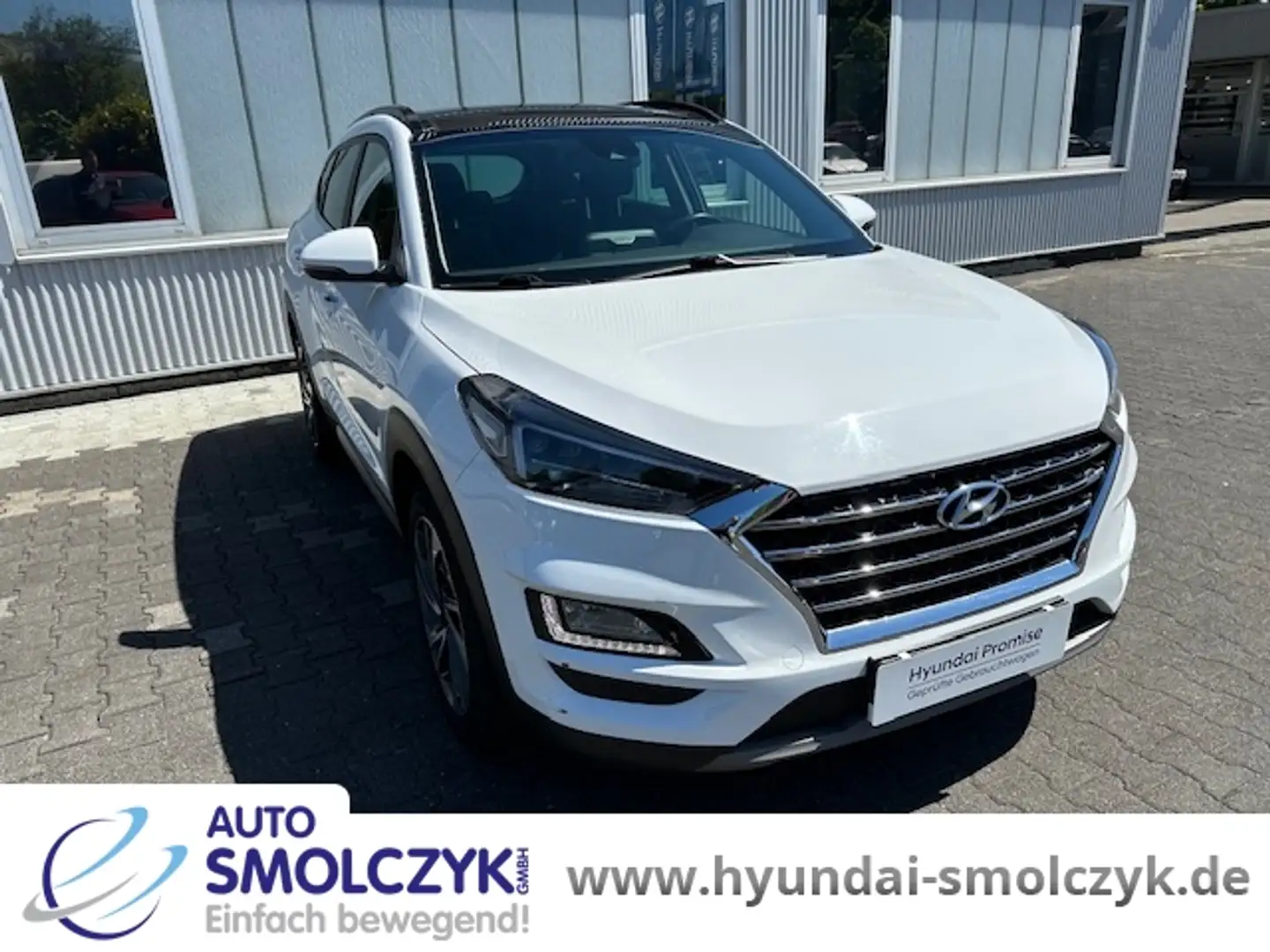 Hyundai TUCSON 1.6 T ADVANTAGE NAVI+PANODACH+ALLWETTER Білий - 2