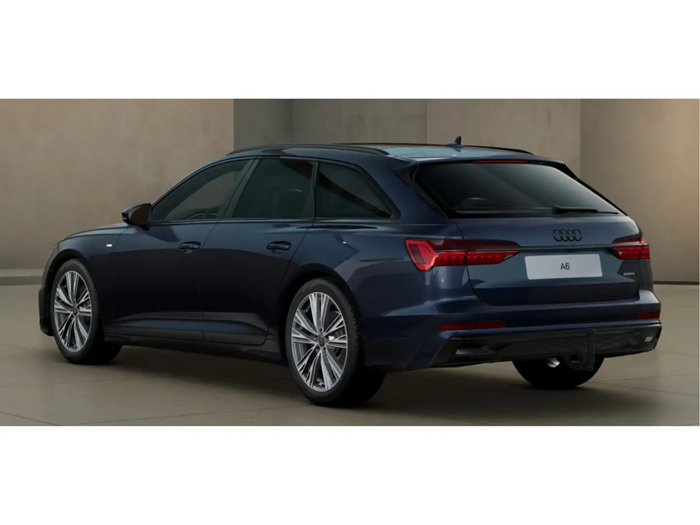 Audi A6 Avant 50 TDI quattro S line Pano, AHK, Top Blau - 2