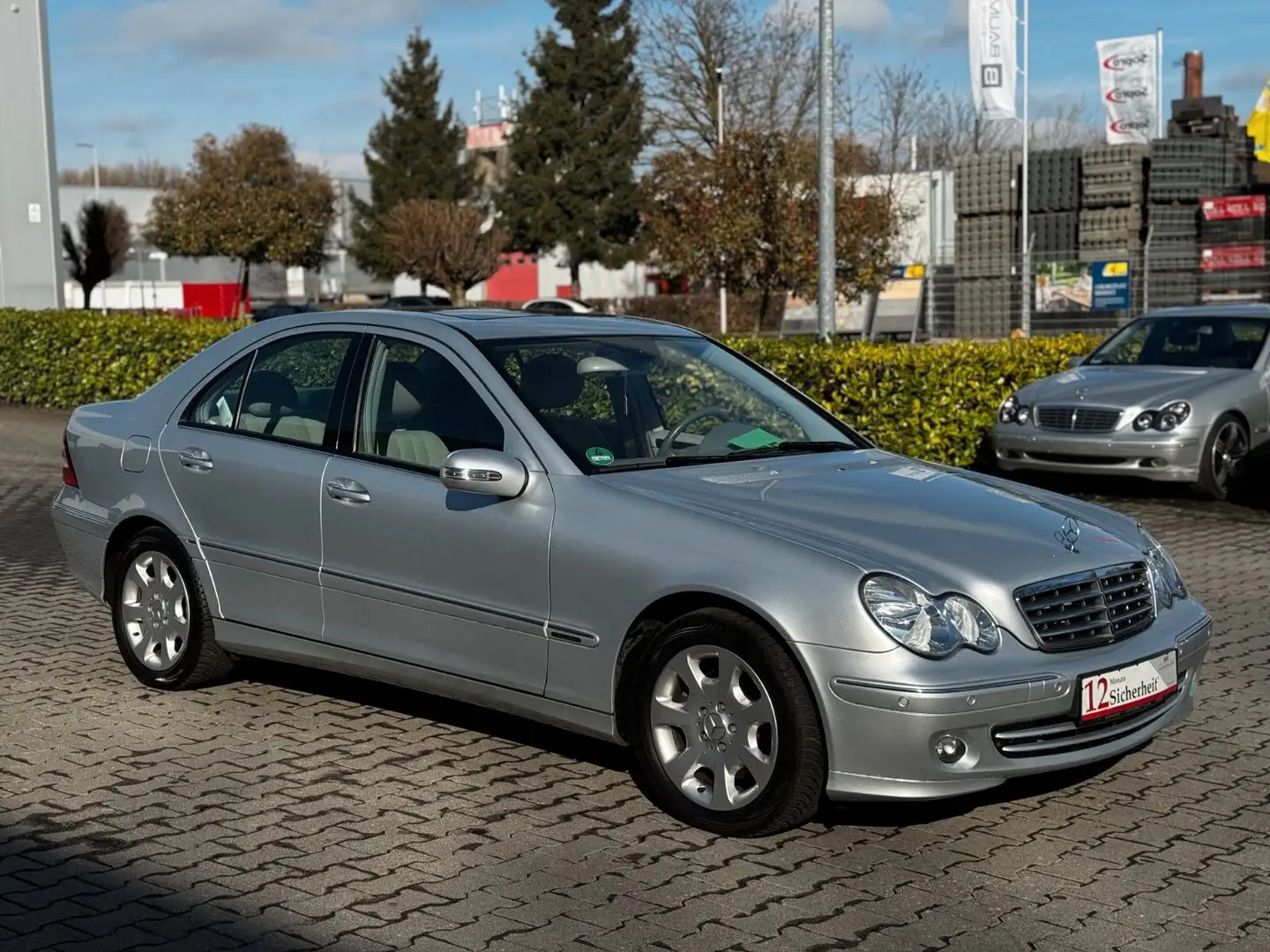 Mercedes-Benz C 280 C Limousine Auto. *Lückenlos *Navi *PDC Silber - 1