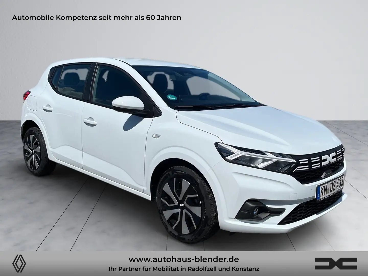 Dacia Sandero Expression ECO-G 100 Weiß - 2