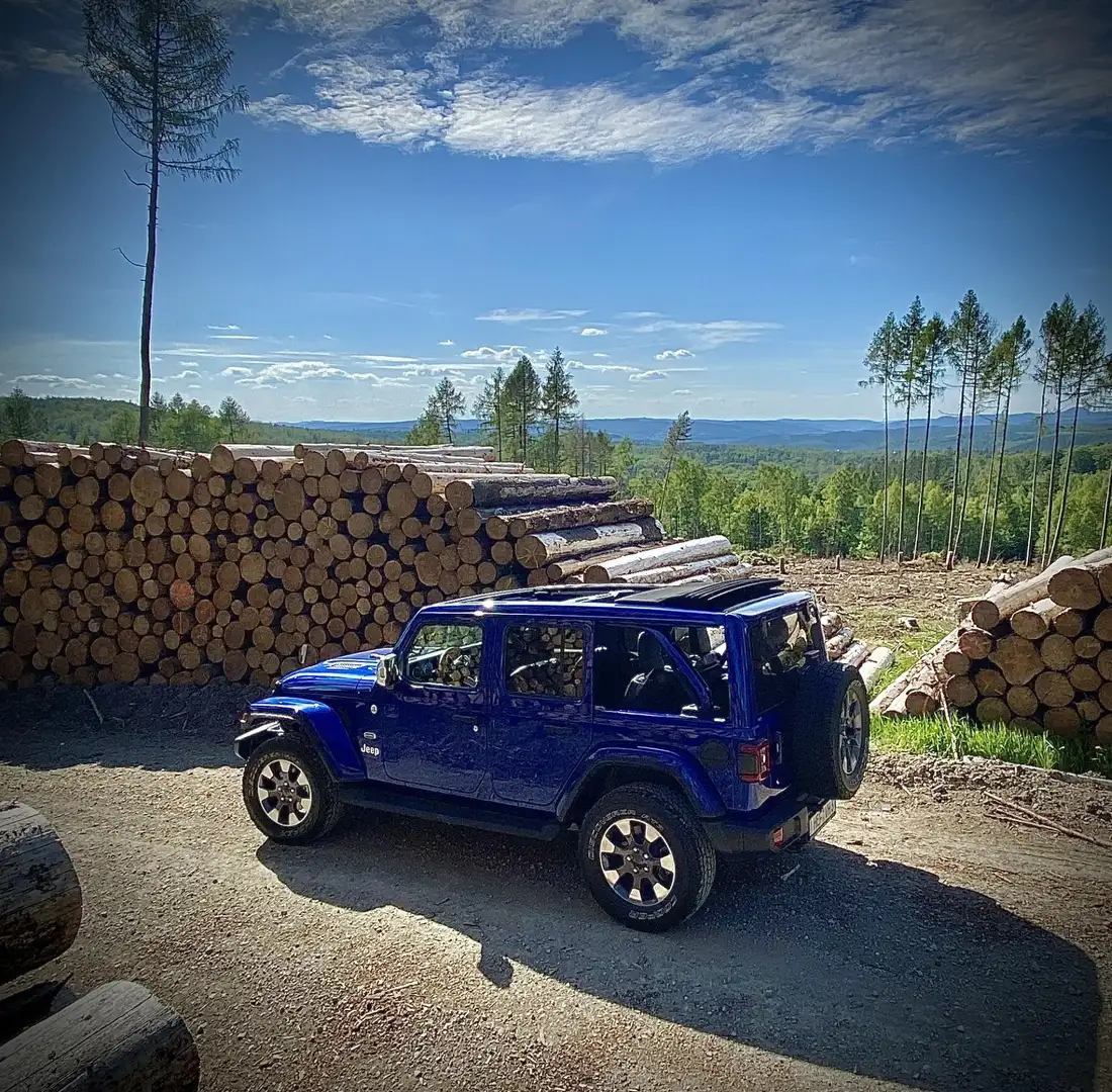 Jeep Wrangler 2.0 T-GDI Sahara Overland 200 kW (272 PS), Auto... Синій - 1
