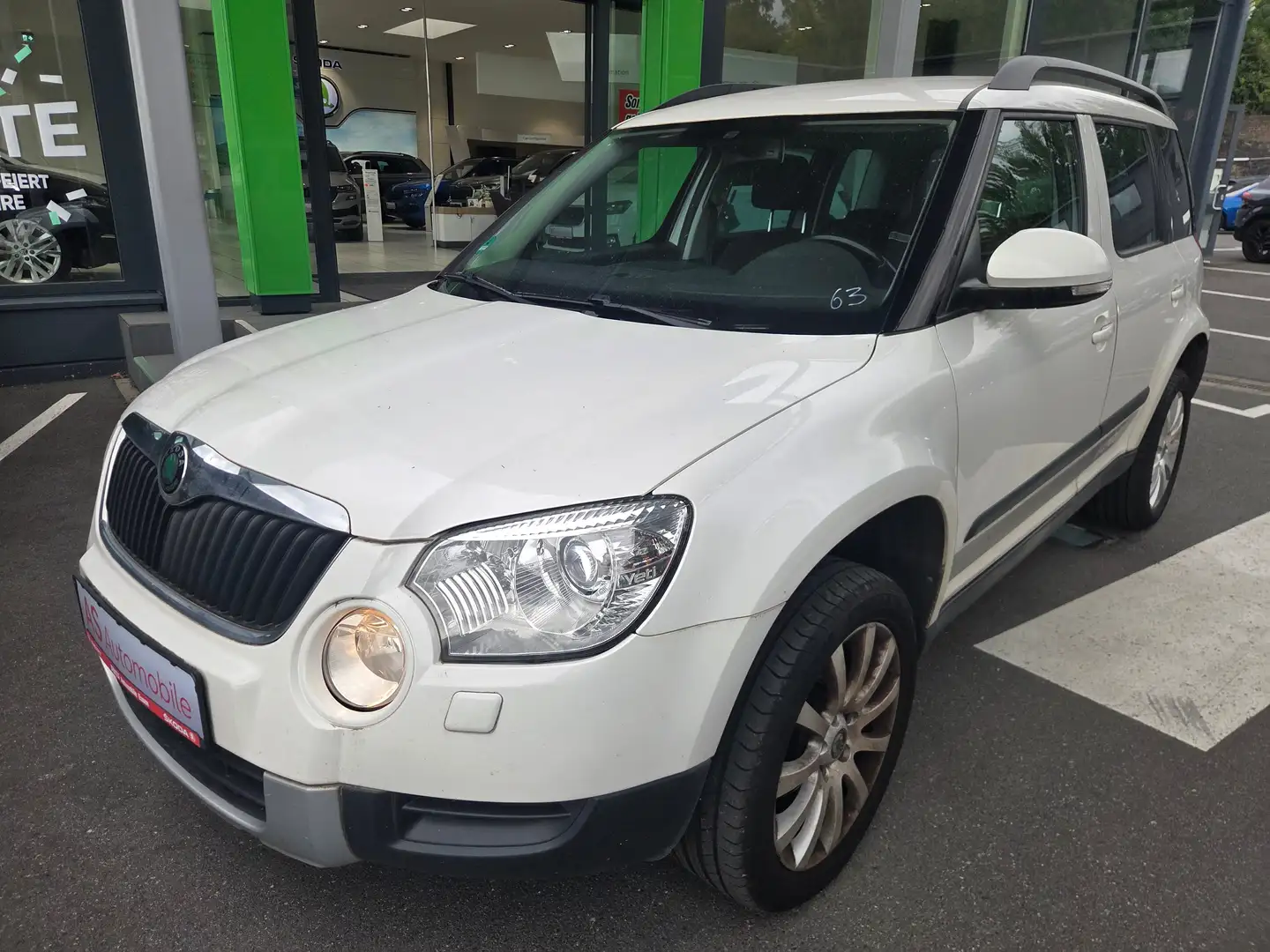 Skoda Yeti Elegance "Ihr Skoda Vertragshändler" Weiß - 2