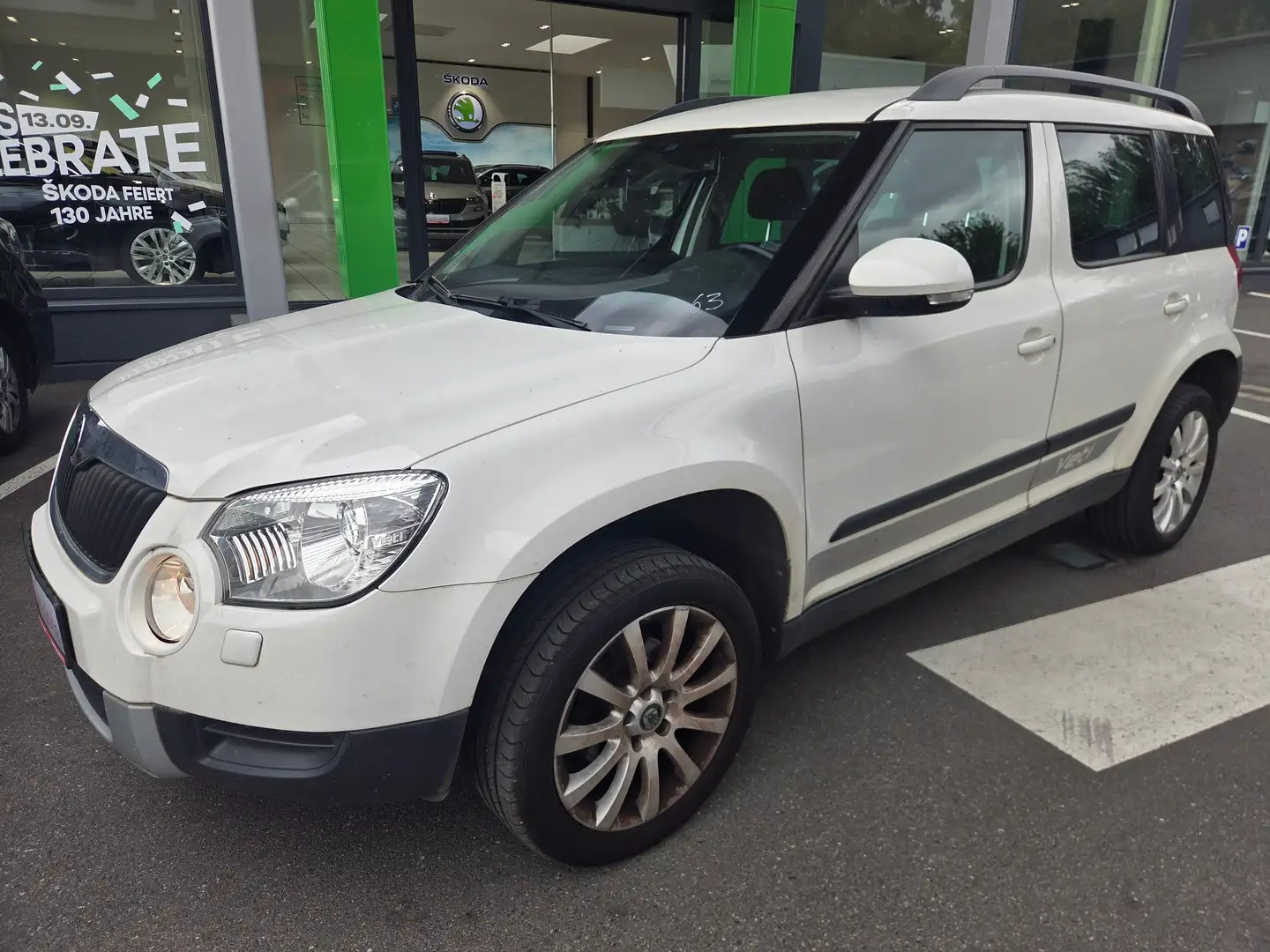 Skoda Yeti Elegance "Ihr Skoda Vertragshändler" Weiß - 1