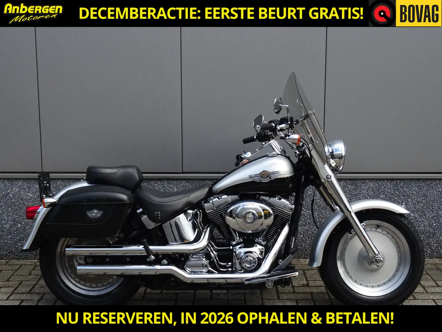 Harley-Davidson Fat Boy FLSTFI Grijs - 1
