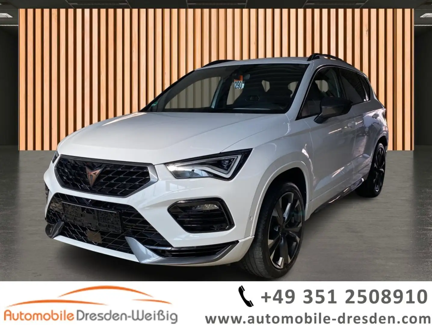 CUPRA Ateca 2.0 TSI DSG 4Drive*Navi*360°Kamera*Kessy* Weiß - 1