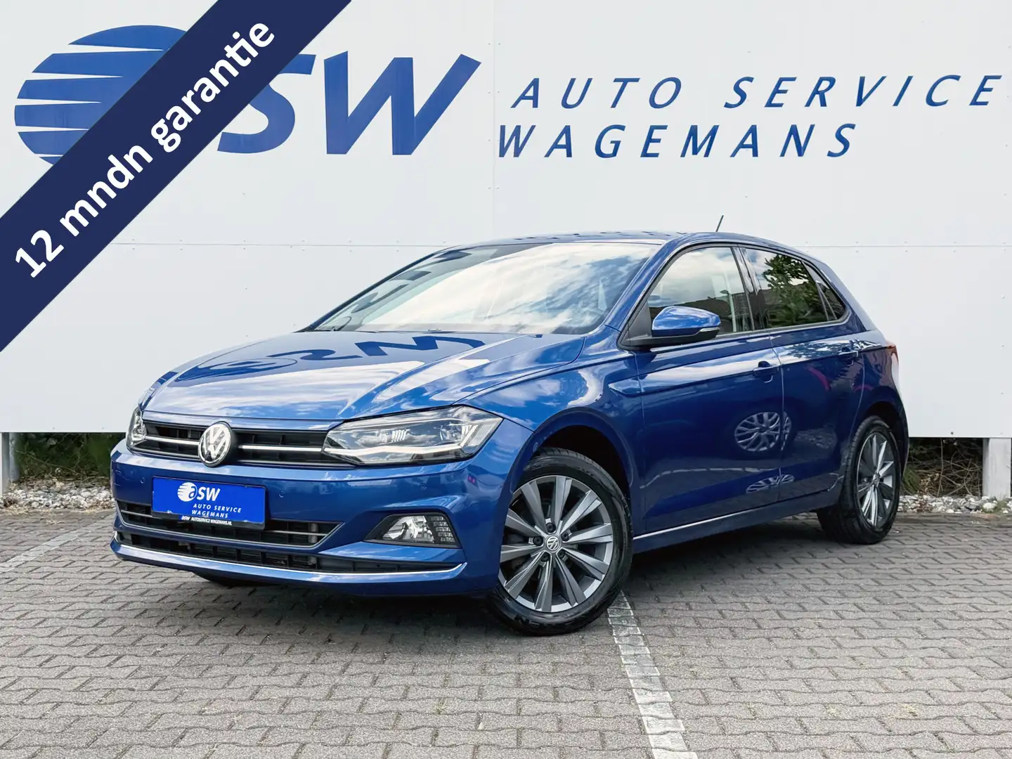 Volkswagen Polo 1.0 TSI Highline | ACC | LED | DAB | Dodehoek | PD Bleu - 1