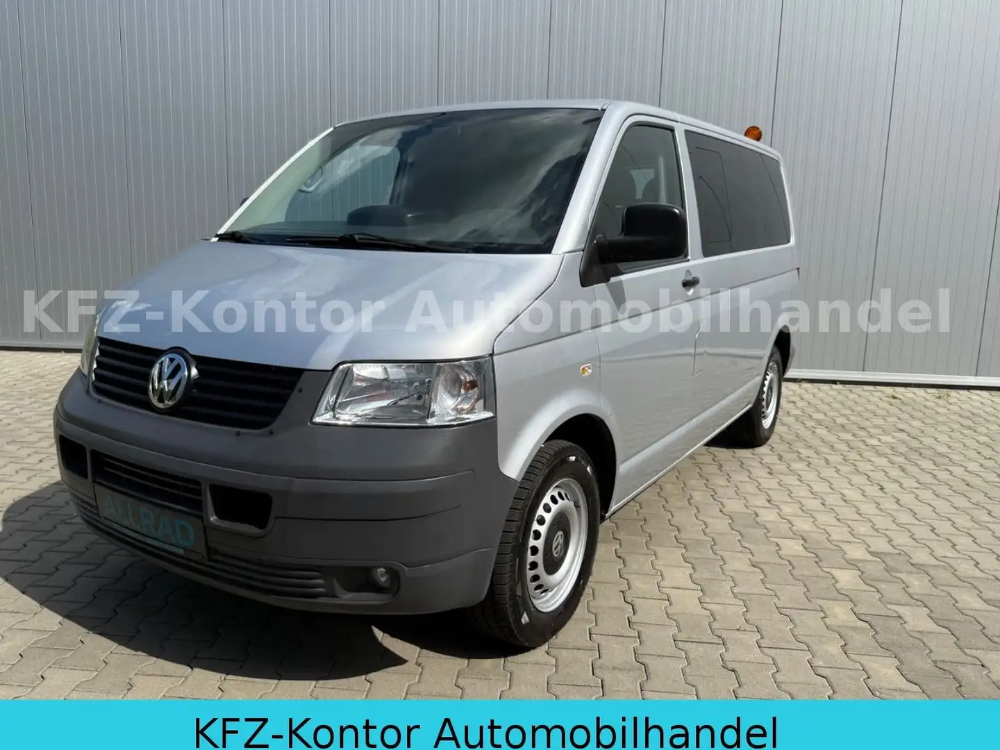 Volkswagen T5 Kombi T5 2.5TDI Kombi 4Motion *7Sitze *Allrad *AHK Срібний - 1