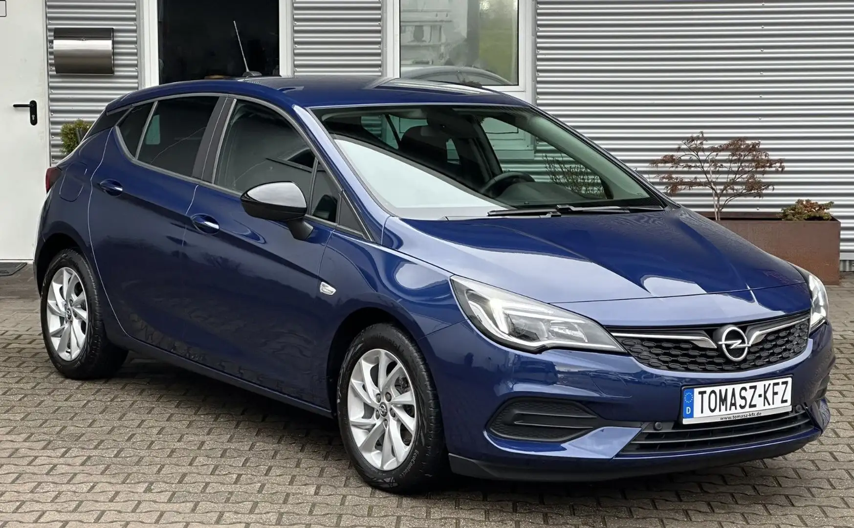 Opel Astra K 1.2T DIT S/S Edition*LED*Navi*AC*PDC*DAB Blauw - 1
