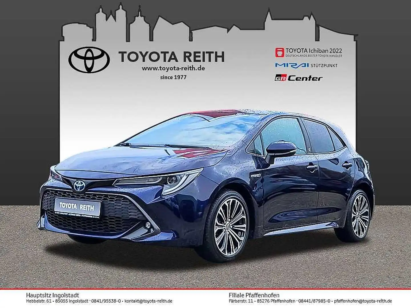 Toyota Corolla 1.8 Hybrid Team Deutschland Blau - 1