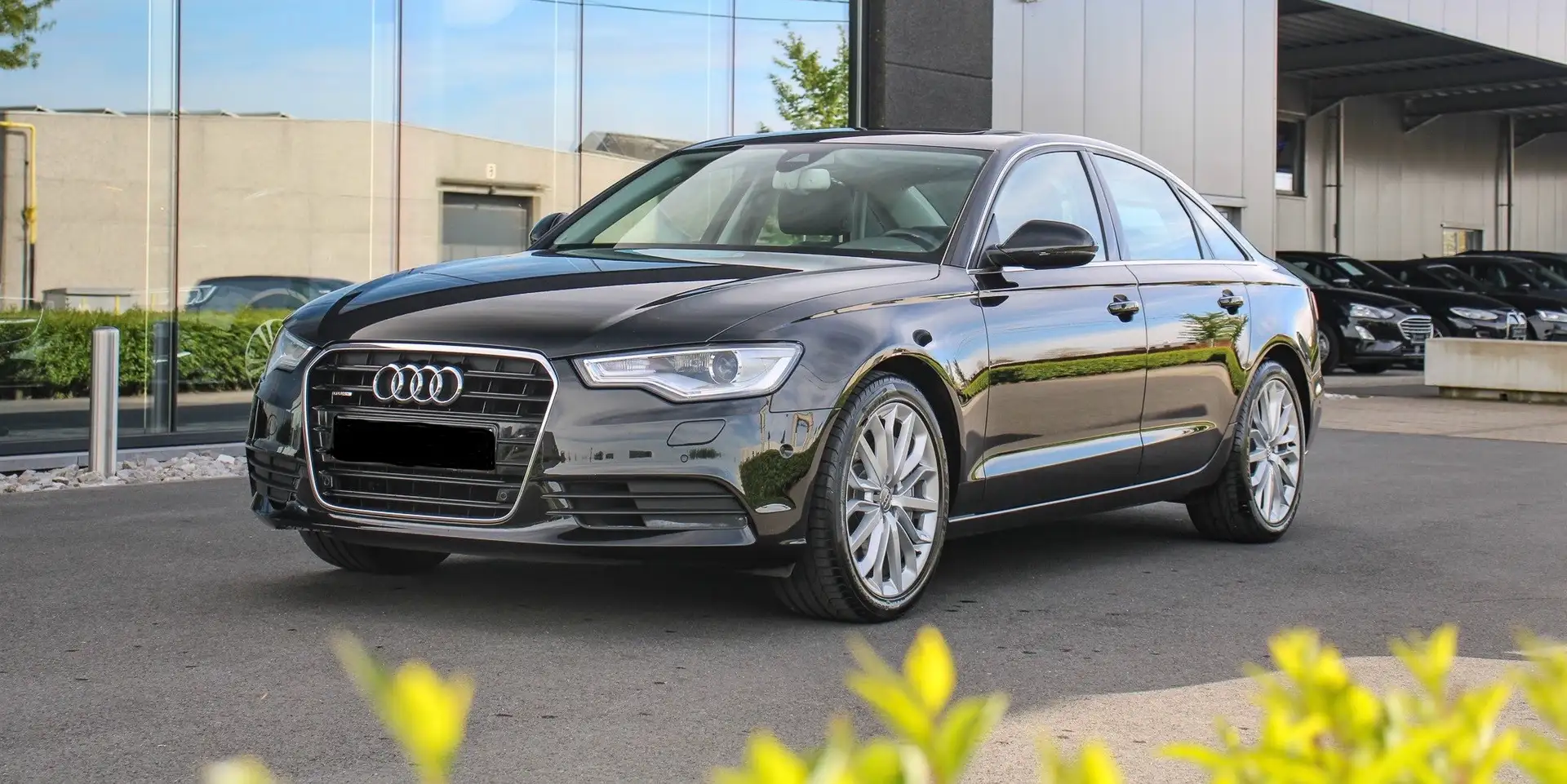 Audi A6 3.0 V6 TFSI Quattro S tronic Zwart - 2
