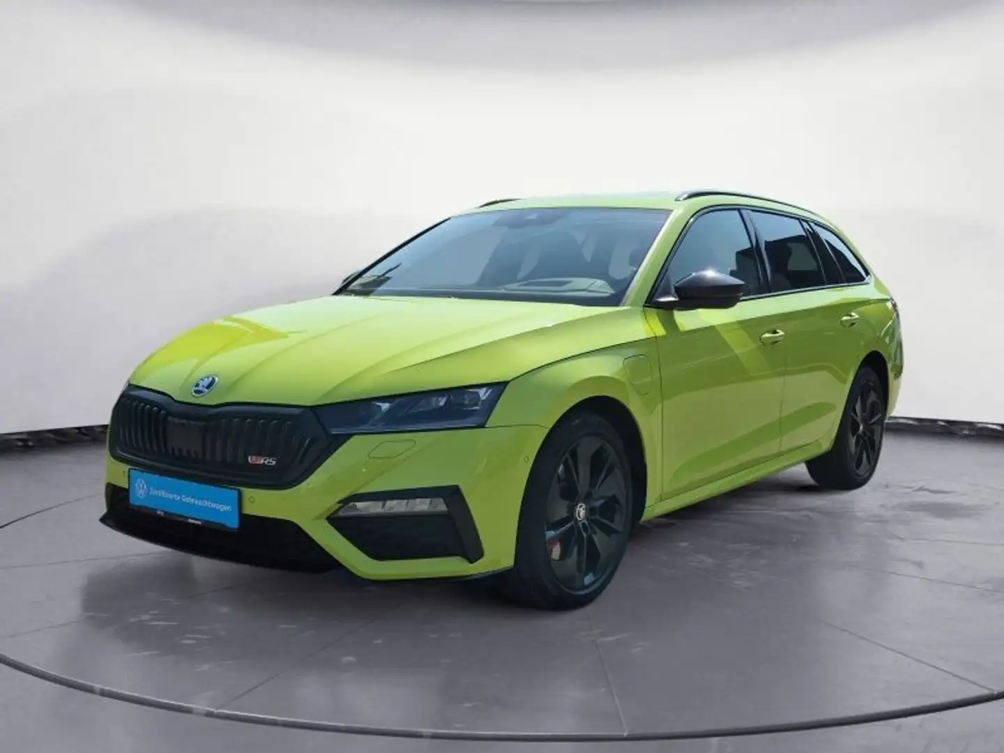 Skoda Octavia Combi 1.4 TSI iV DSG RS Head-Up Kamera A Grün - 2