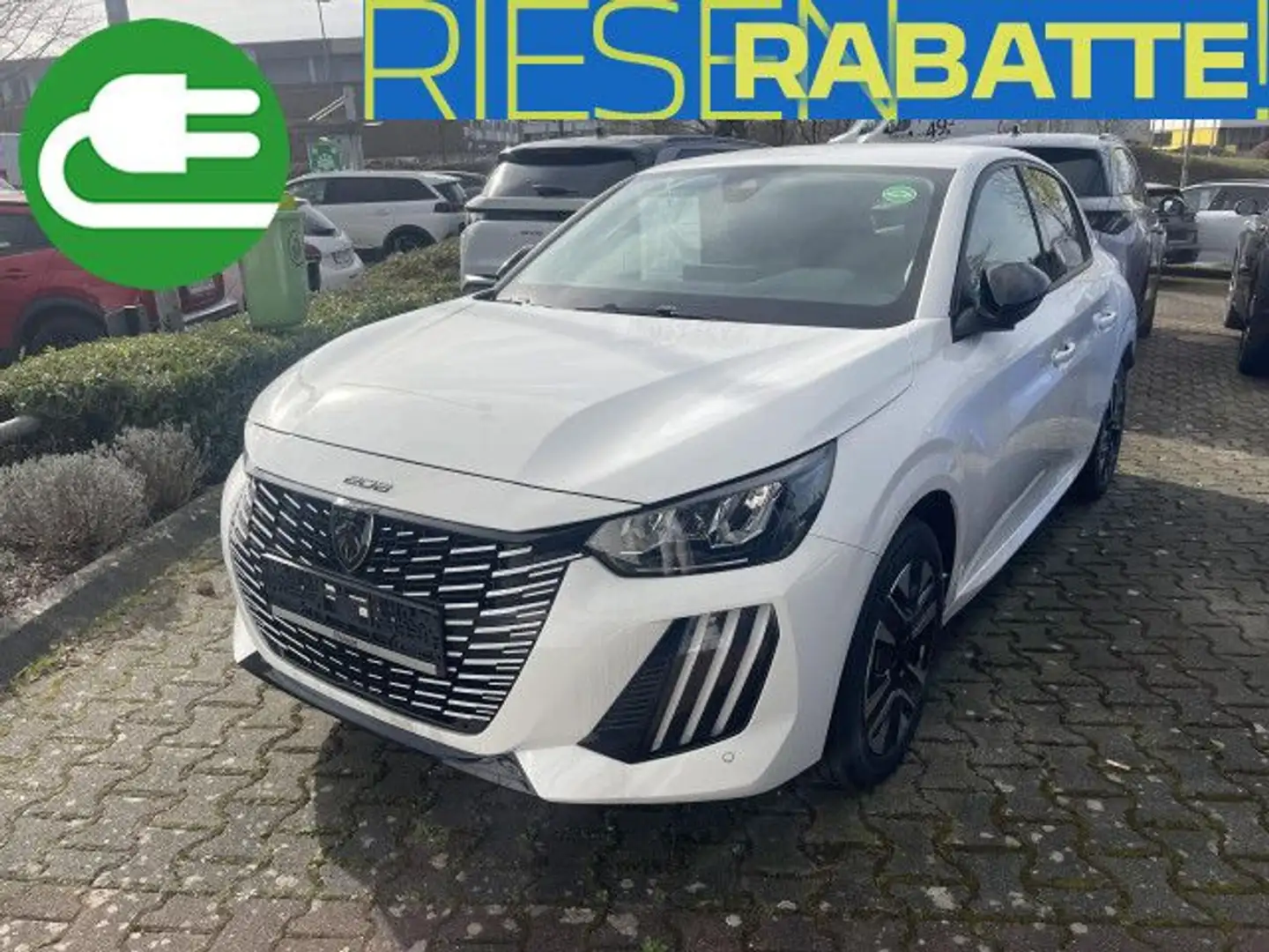Peugeot 208 Neuer E- Allure 156 / SHZ / R-KAMERA // LED Weiß - 1