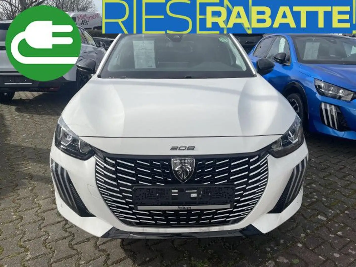 Peugeot 208 Neuer E- Allure 156 / SHZ / R-KAMERA // LED Weiß - 2