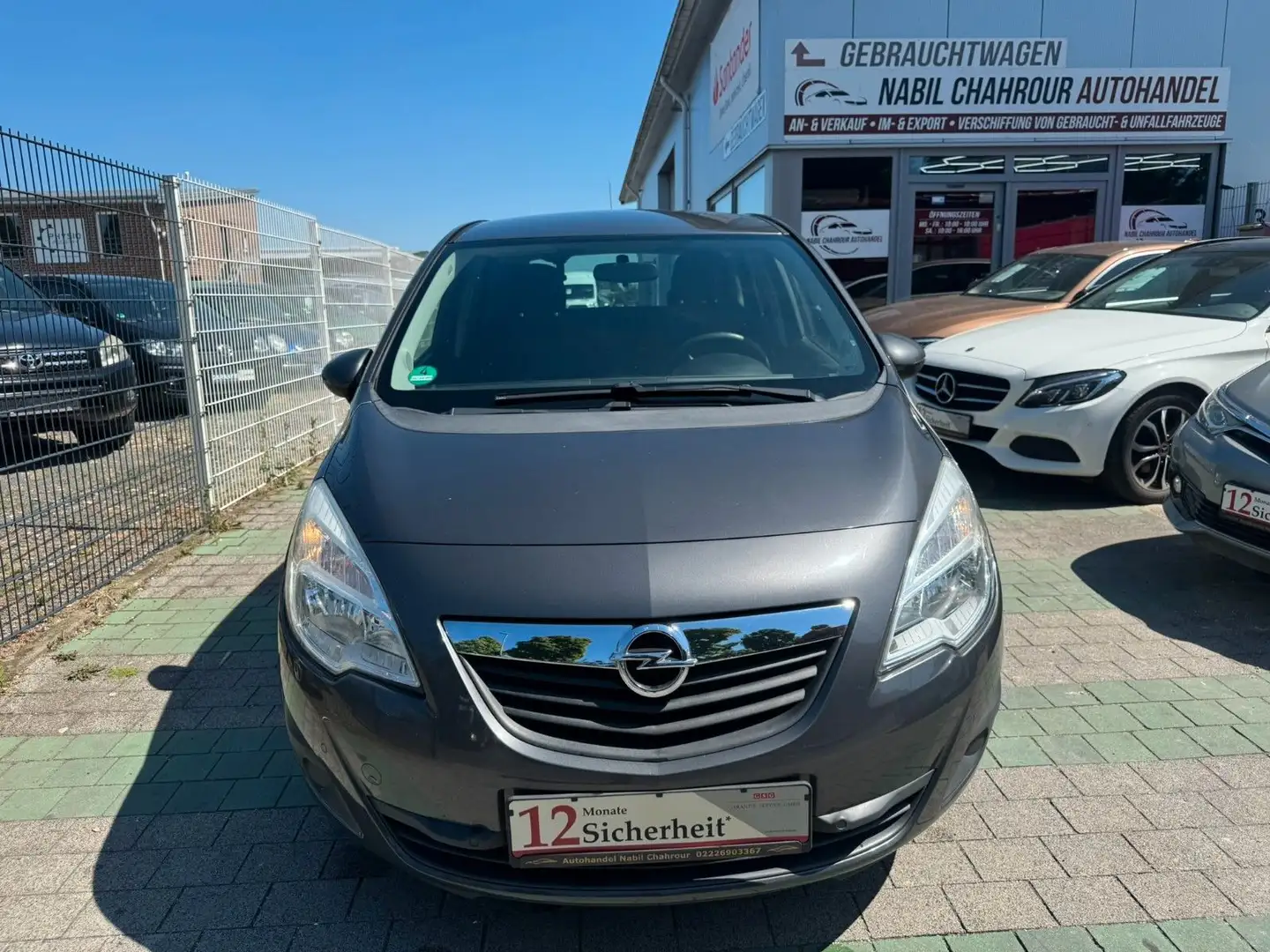 Opel Meriva B Edition Sitzheizung Tempomat Klima Grau - 2