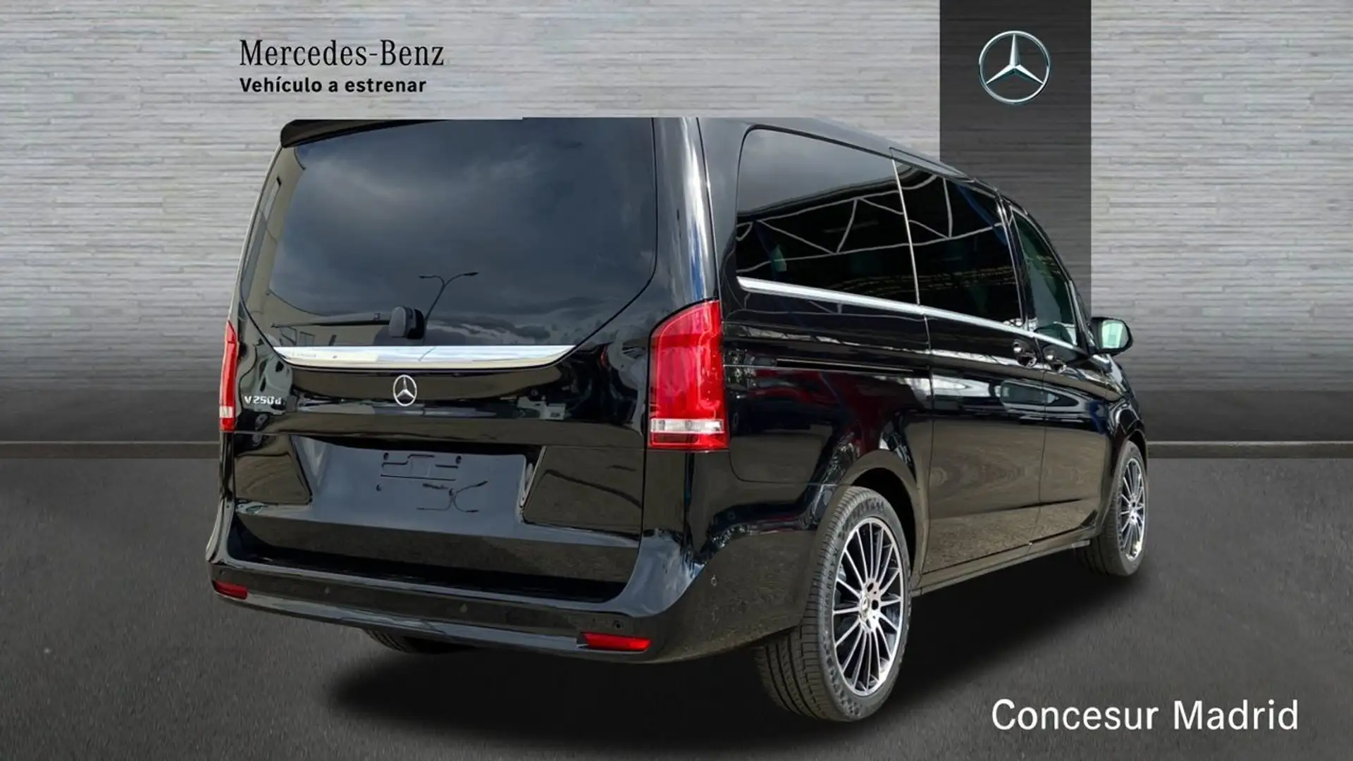 Mercedes-Benz V 250 d Avantgarde Largo Negro - 2