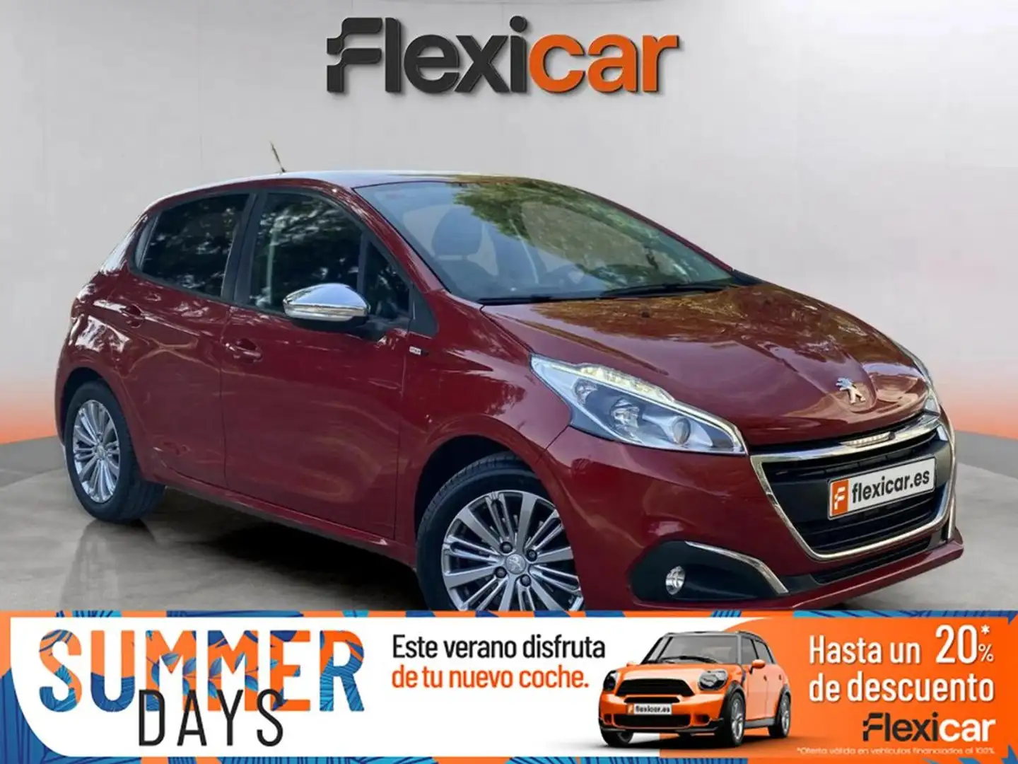 Peugeot 208 5P STYLE 1.2L PureTech 60KW (82CV) Rojo - 1