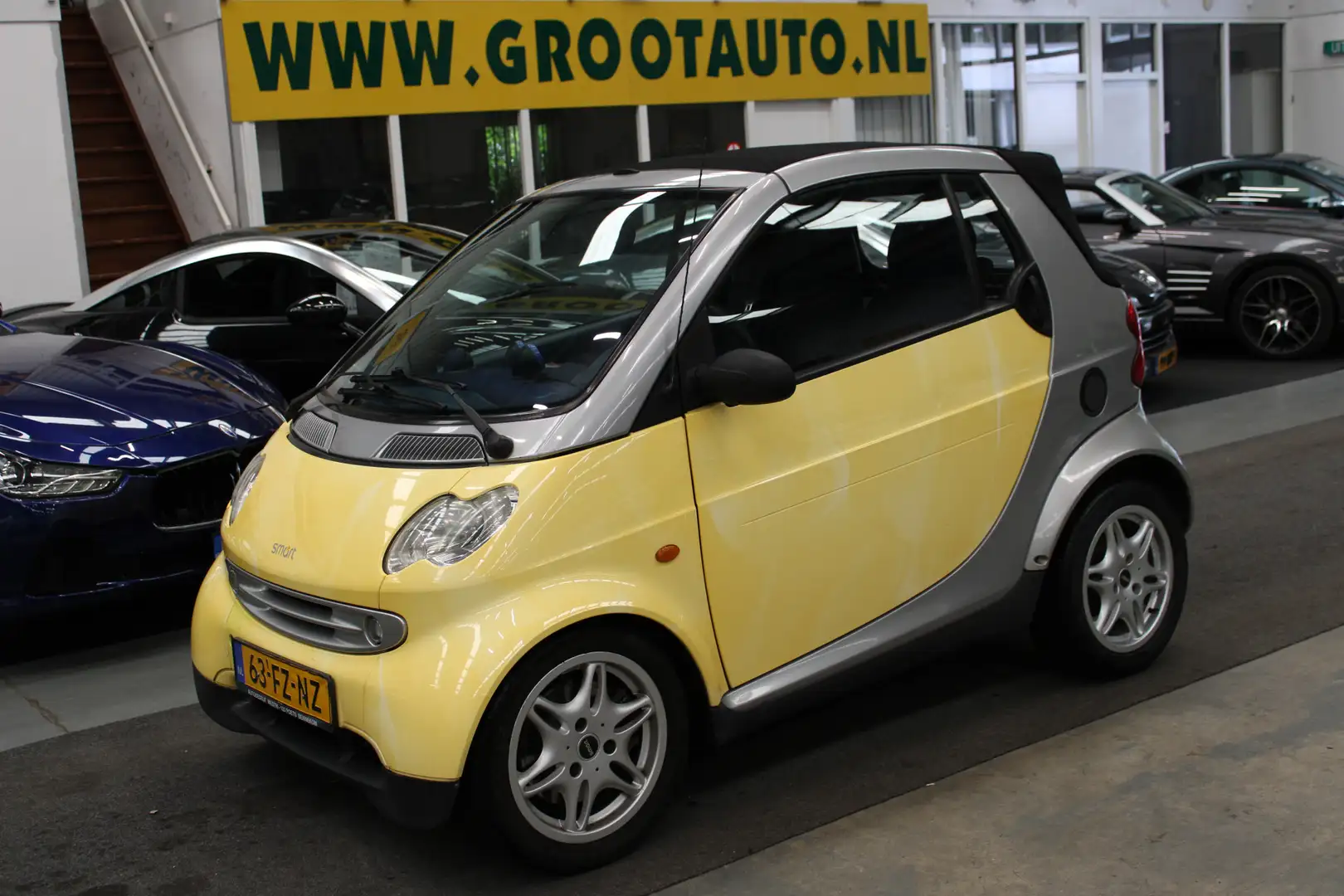 smart cabrio DAK DEFECT Automaat Cabrio Szary - 1
