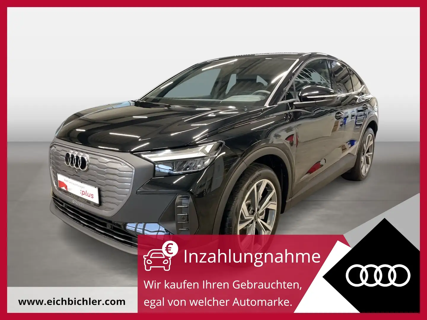 Audi Q4 e-tron Q4 Sportback 45 e-tron ACC AHK AUT DynLicht Kam. Schwarz - 1