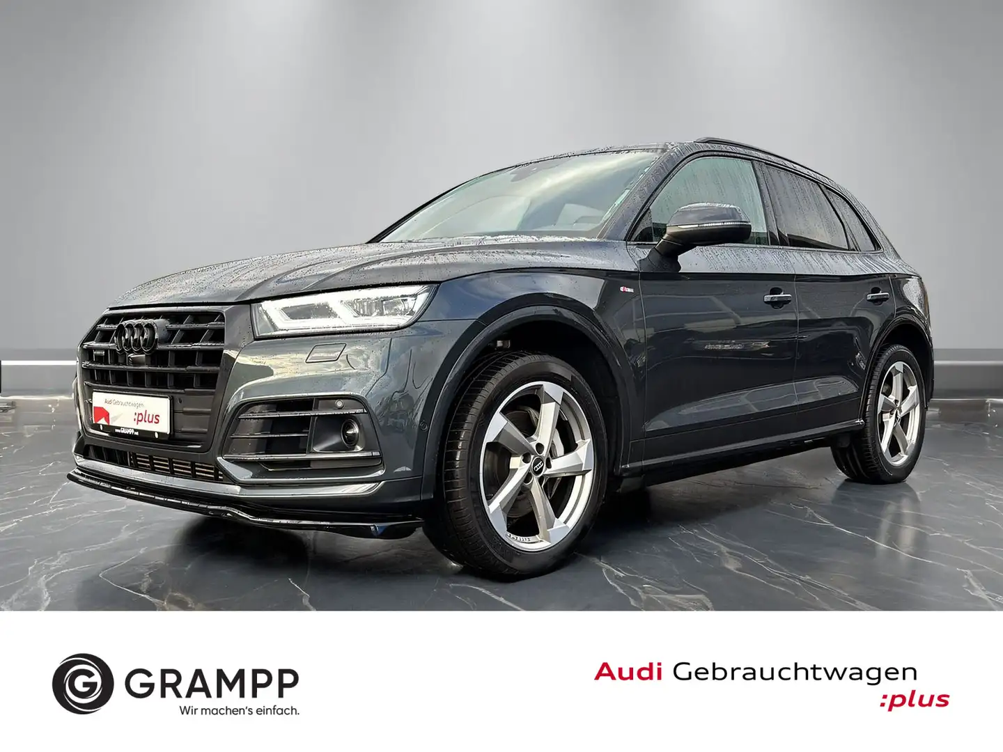 Audi Q5 50 TDI sport quattro S-tronic +S-LINE+AHK+360 Grau - 1