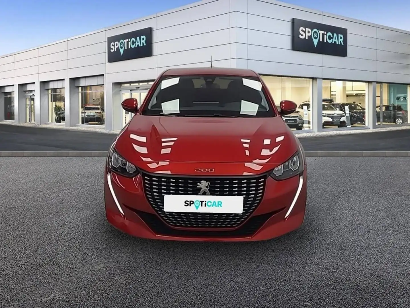 Peugeot 208 1.2 Puretech S&S Allure Pack EAT8 130 Rouge - 2