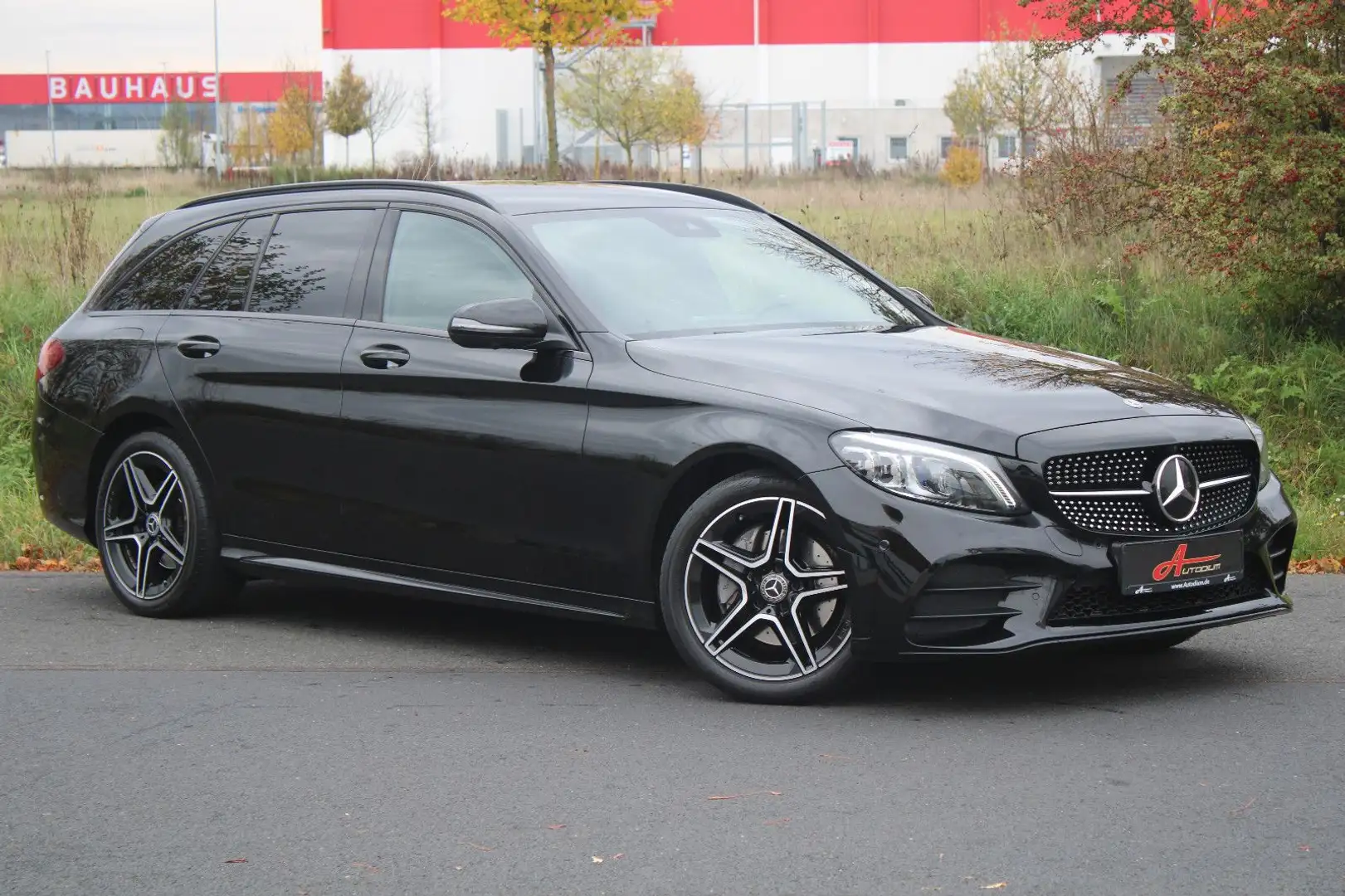 Mercedes-Benz C 220 d *AMG/Digital-Tacho/Night/360°/Mbeam/AHK!* Noir - 2