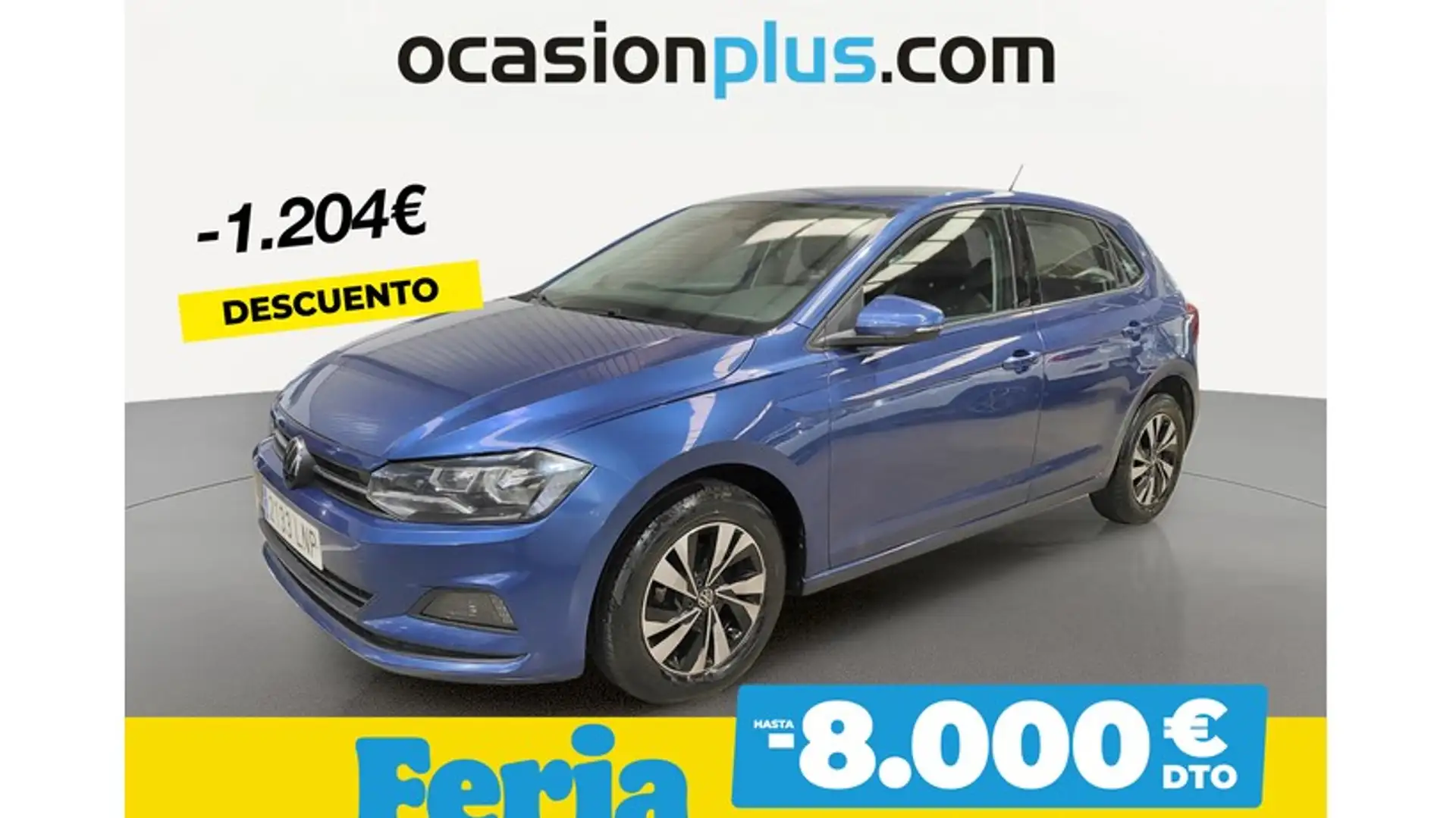 Volkswagen Polo 1.0 TSI Advance 70kW Blauw - 1