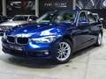 BMW 318 i Berline *CUIR-FULL LED-NAVI PRO-CRUISE-PARKING* Blauw - thumbnail 1