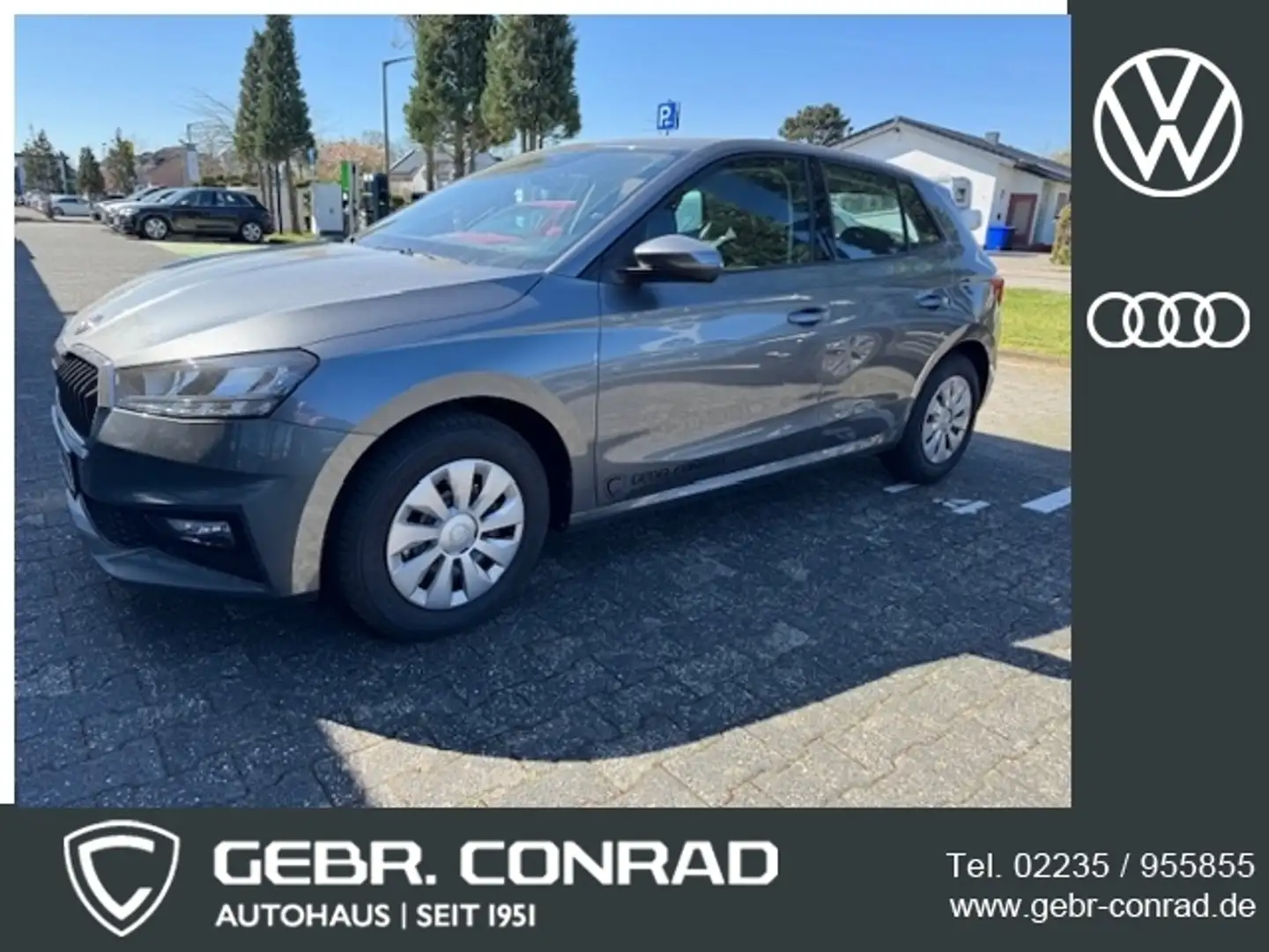 Skoda Fabia TSI "Selection", NP: 27.000 € Grau - 1