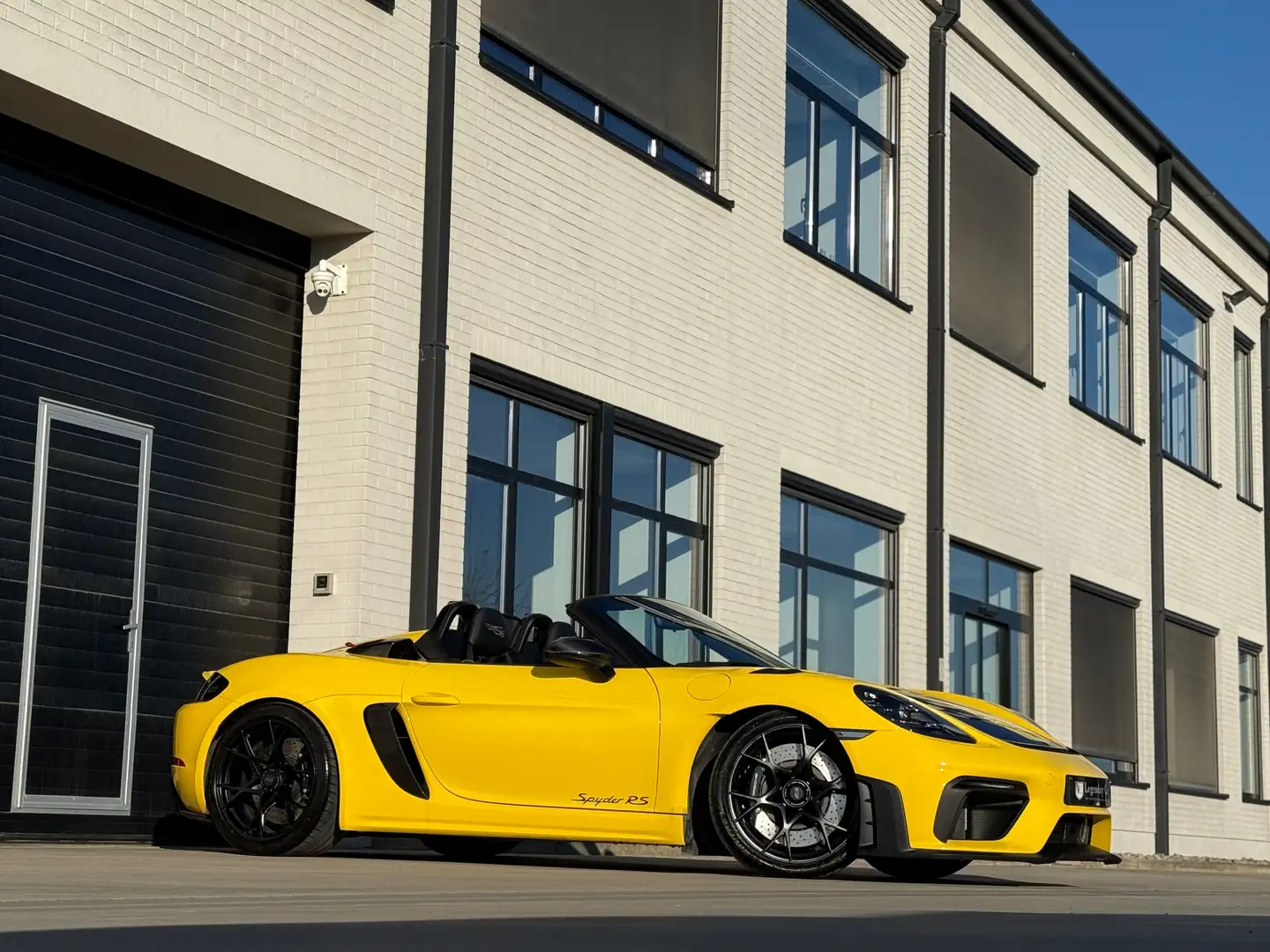 Porsche 718 Spyder " RS " WEISSACH PACK / LIFT / PDLS+ / BOSE Jaune - 2