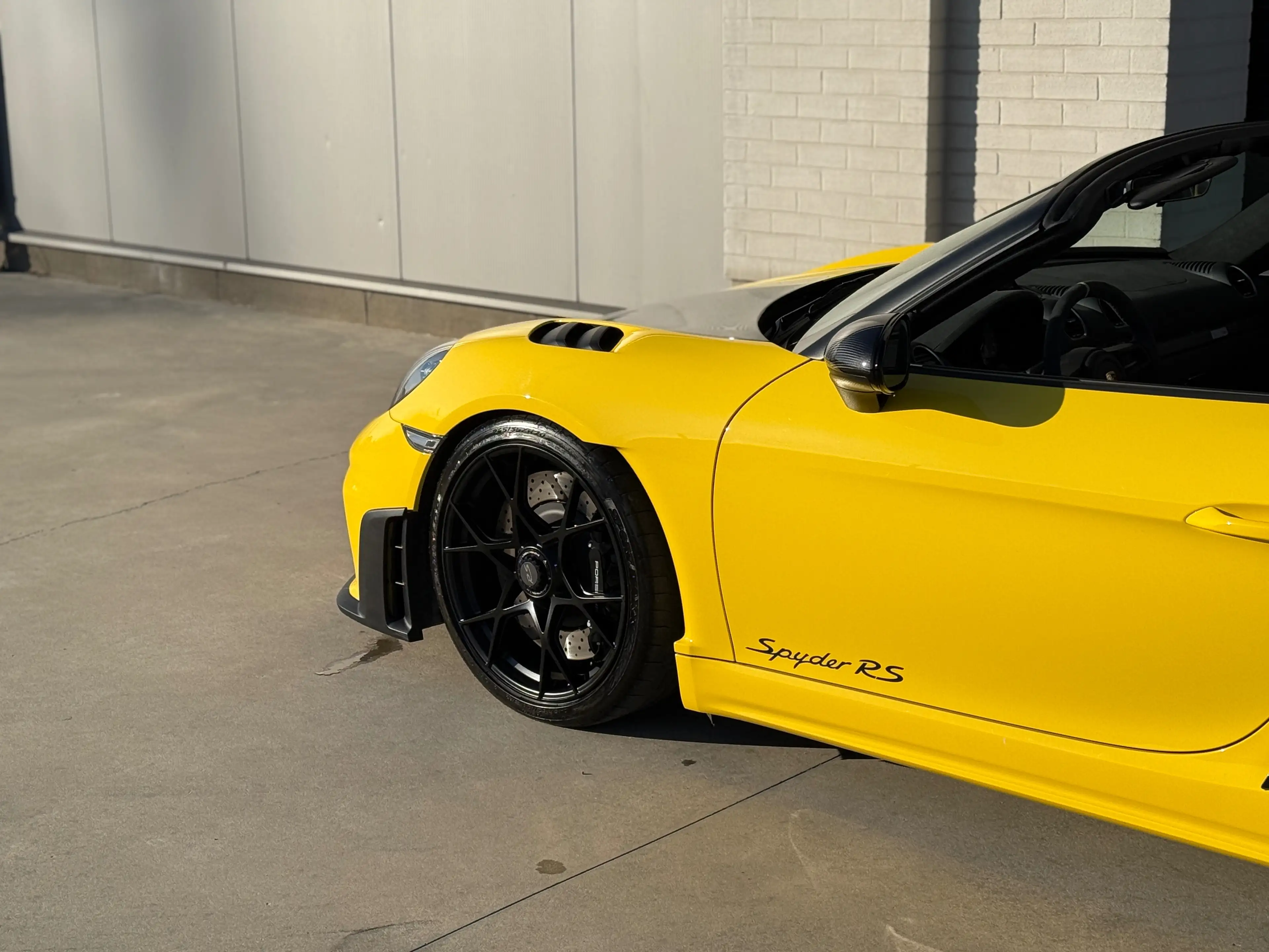 Porsche 718 Spyder " RS " WEISSACH PACK / LIFT / PDLS+ / BOSE — photo 10