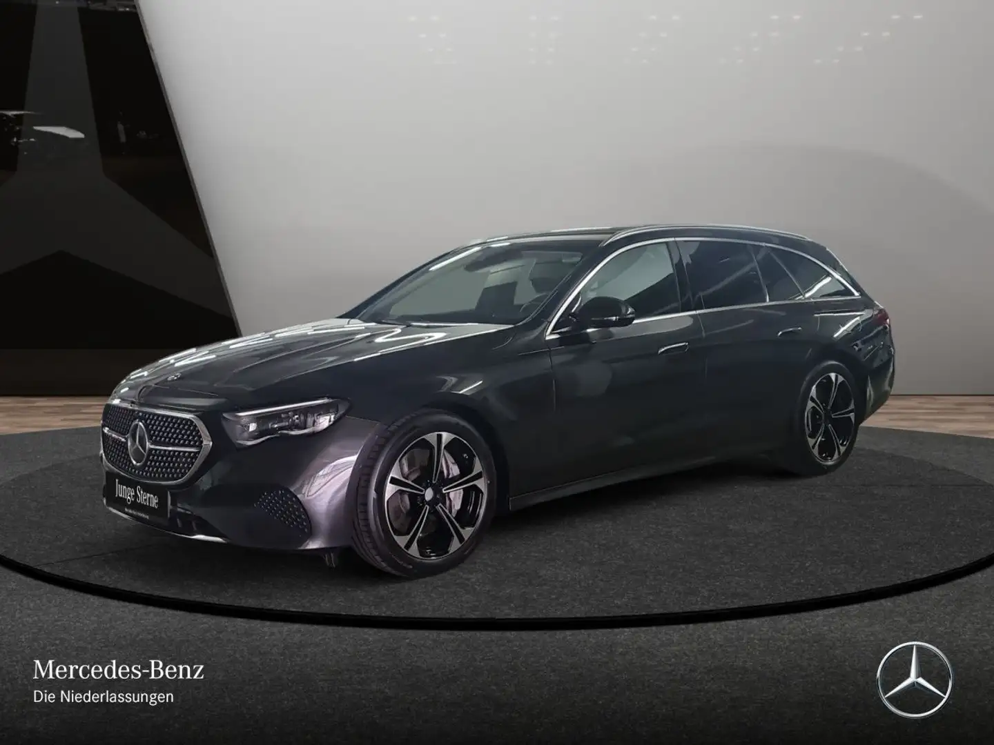 Mercedes-Benz E 300 de T 4M Avantgarde Fahrass 360° Distr. AHK Gris - 2