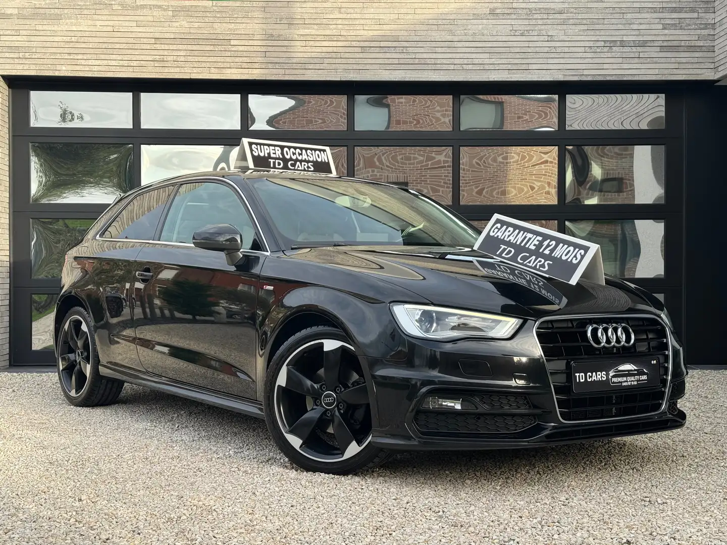 Audi A3 A3 1.4 TFSI S line⚠️GARANTIE 12 MOIS⚠️ Noir - 2