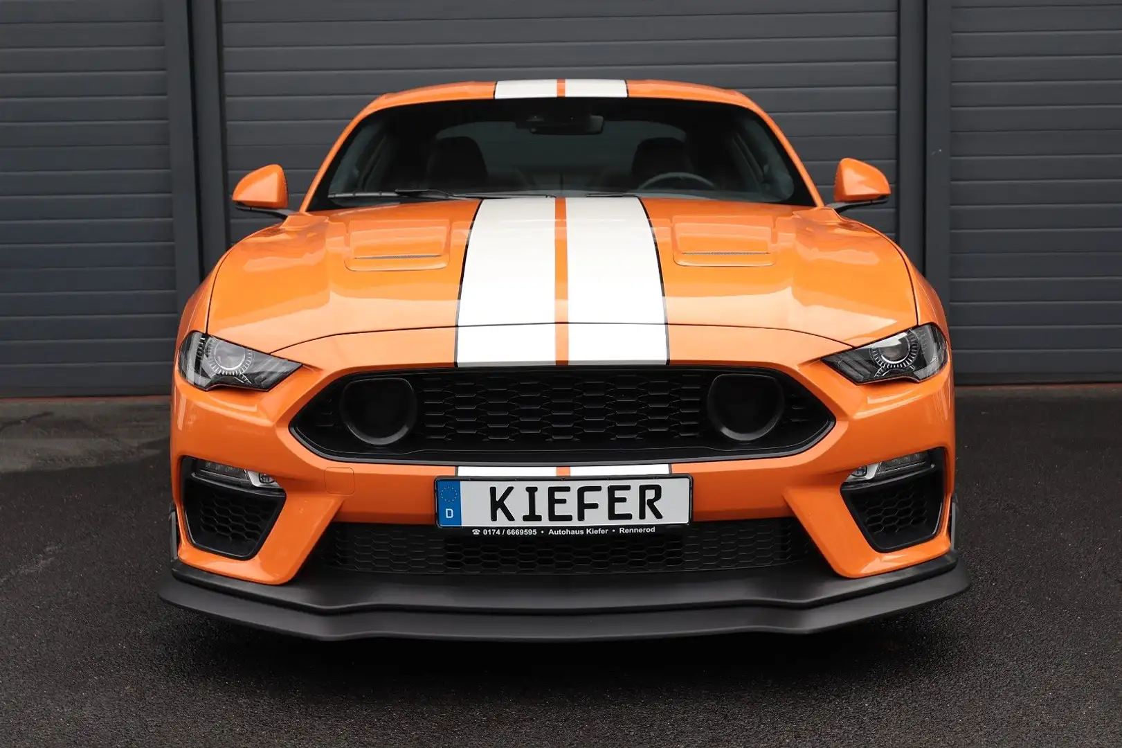 Ford Mustang 5.0 V8 GT/APPLE/WIFI/LHZ/ABSTANDTEMP/R19 Pomarańczowy - 2