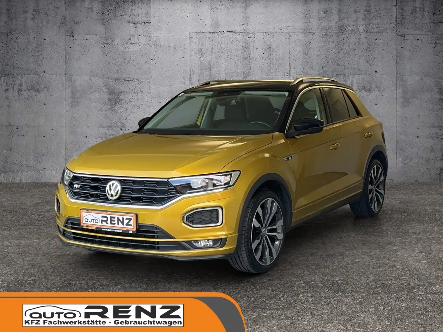 Volkswagen T-Roc R-Line Exterior, Virtuelles Cockpit, Keyless, .... Gelb - 1