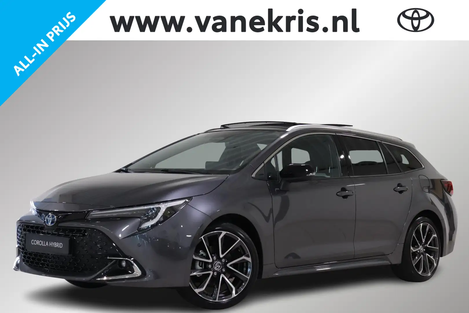 Toyota Corolla Touring Sports Hybrid 140 Executive, €2500 inruilp Grijs - 1