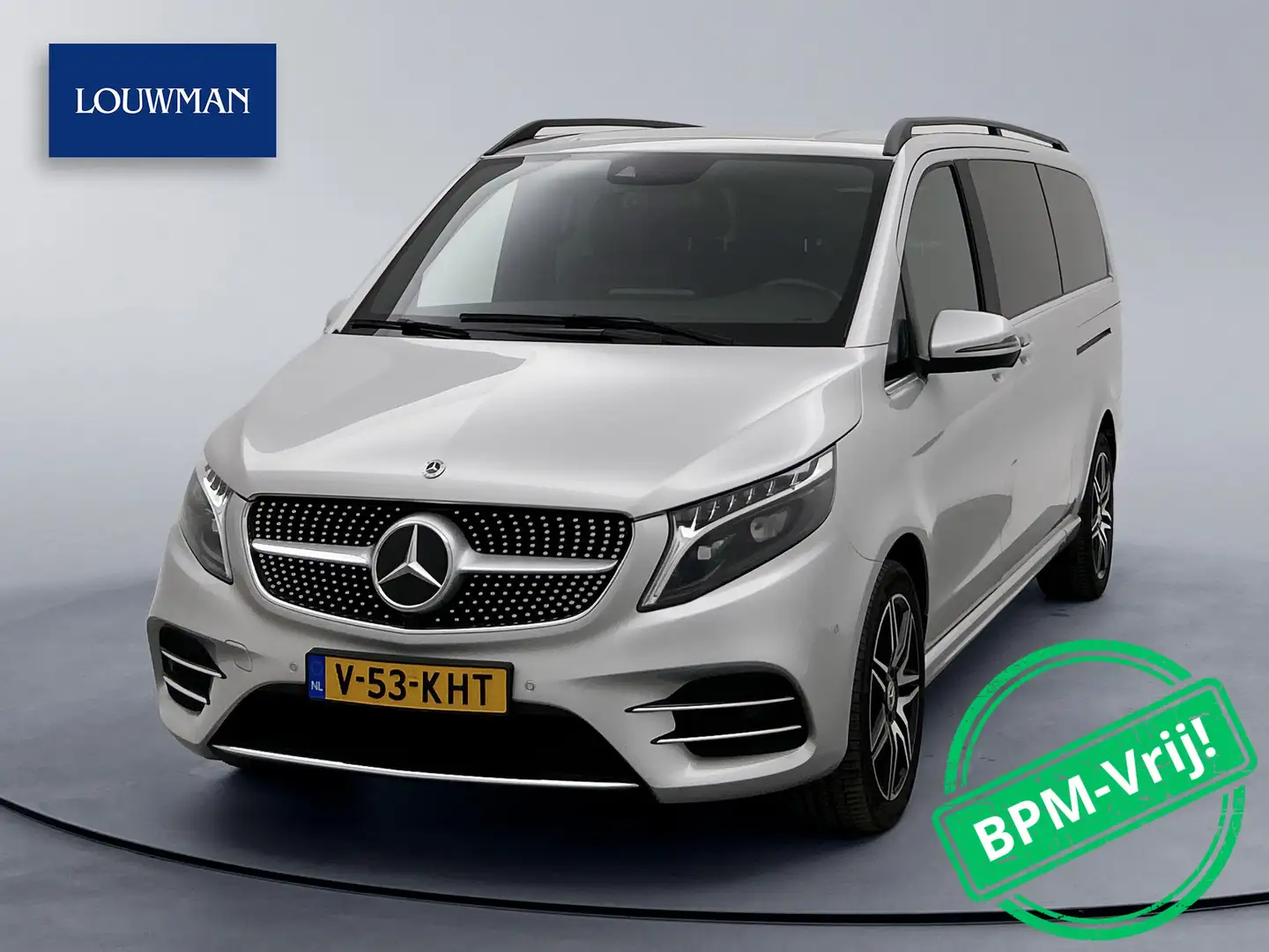 Mercedes-Benz V 250 250d 4-MATIC Extra Lang AMG Dubbele Cabine Leder D Zilver - 1