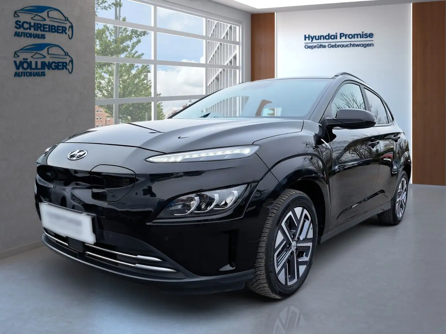 Hyundai KONA Trend Elektro 2WD 3-phasig 100KW Schwarz - 1