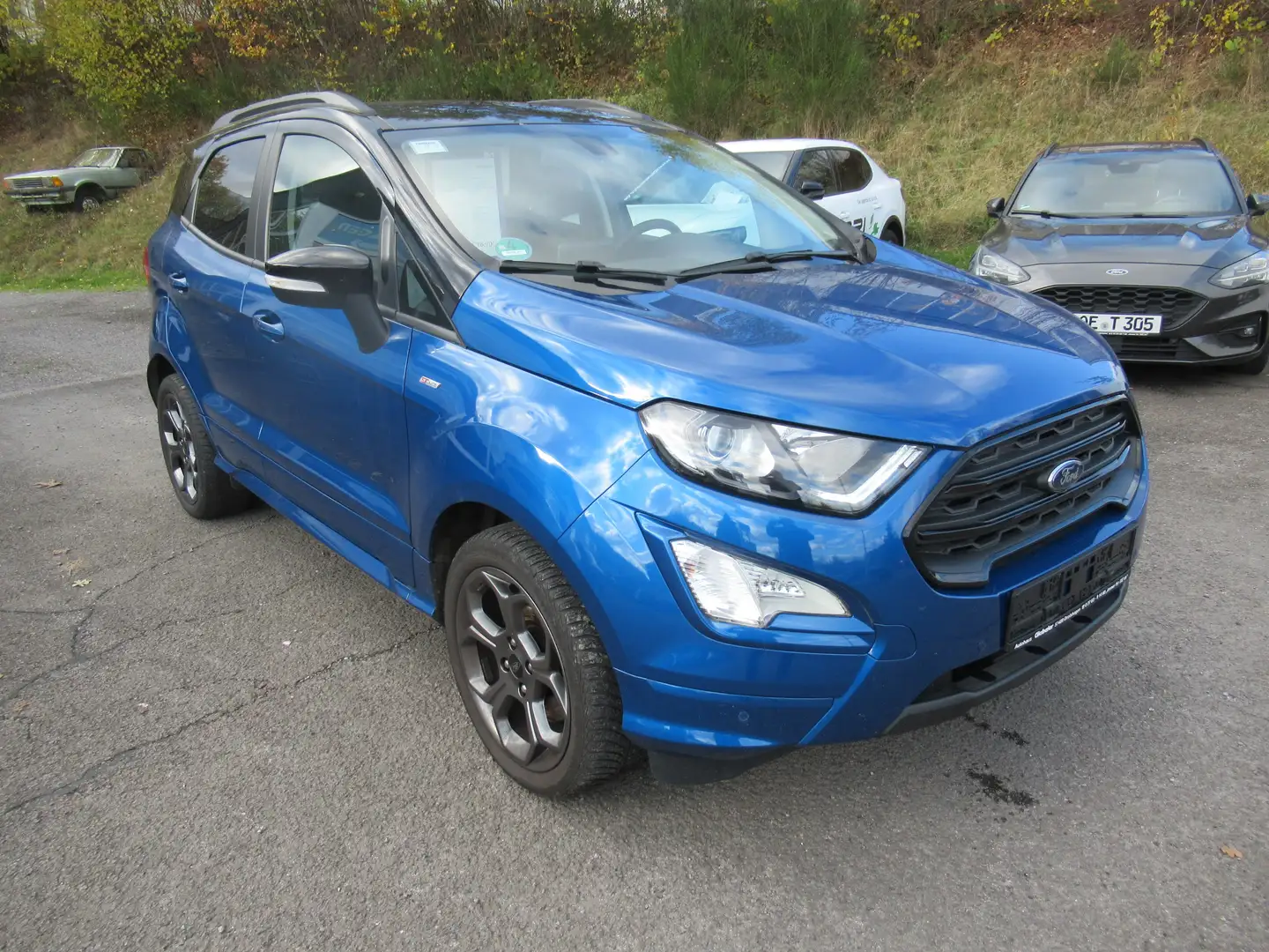 Ford EcoSport ST-Line*Schiebedach*Autom.*Winterpaket*AHK*Kamera* Bleu - 2