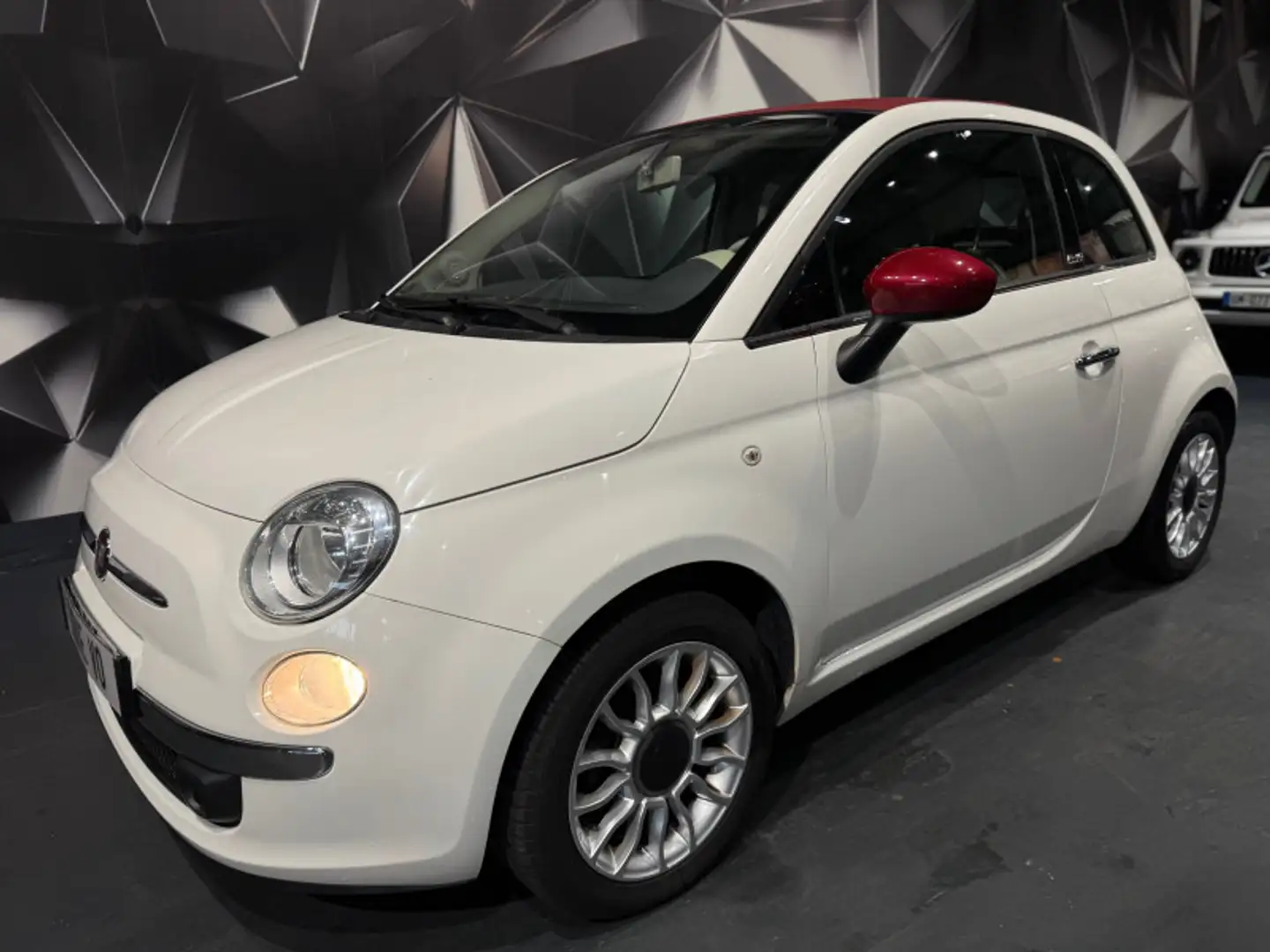 Fiat 500C 1.2 8V 69CH LOUNGE Blanc - 1