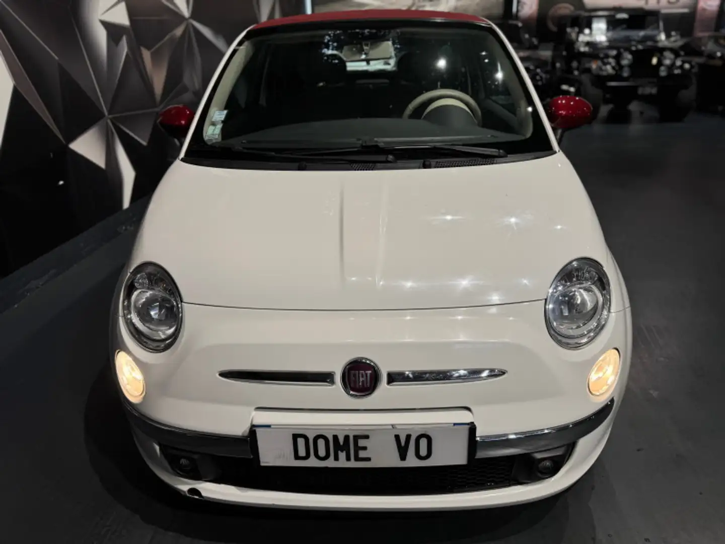 Fiat 500C 1.2 8V 69CH LOUNGE Blanc - 2