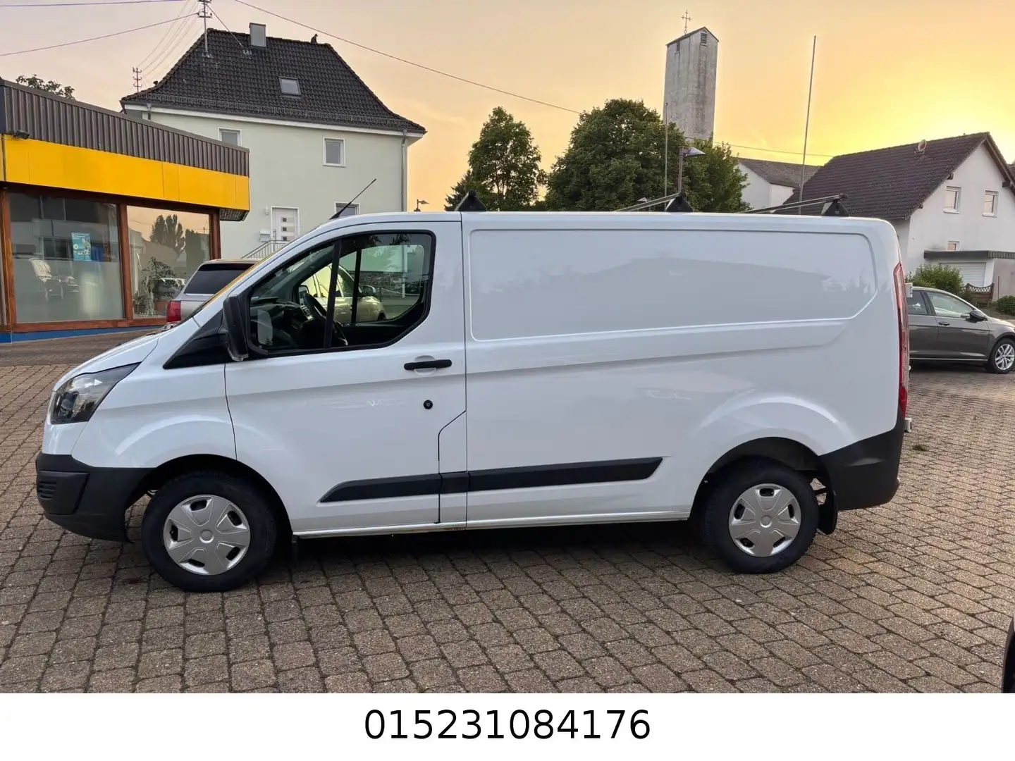 Ford Transit Custom Kasten 270 L1+Multilenkrad+94TKM+ Weiß - 2