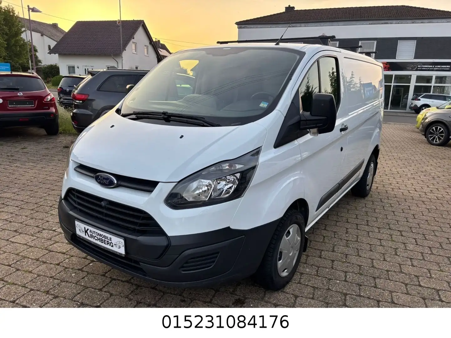Ford Transit Custom Kasten 270 L1+Multilenkrad+94TKM+ Weiß - 1