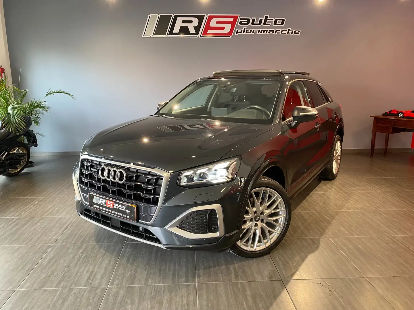 Audi Q2 35 2.0 tdi Sport quattro 150cv s-tronic my20 Gris - 1