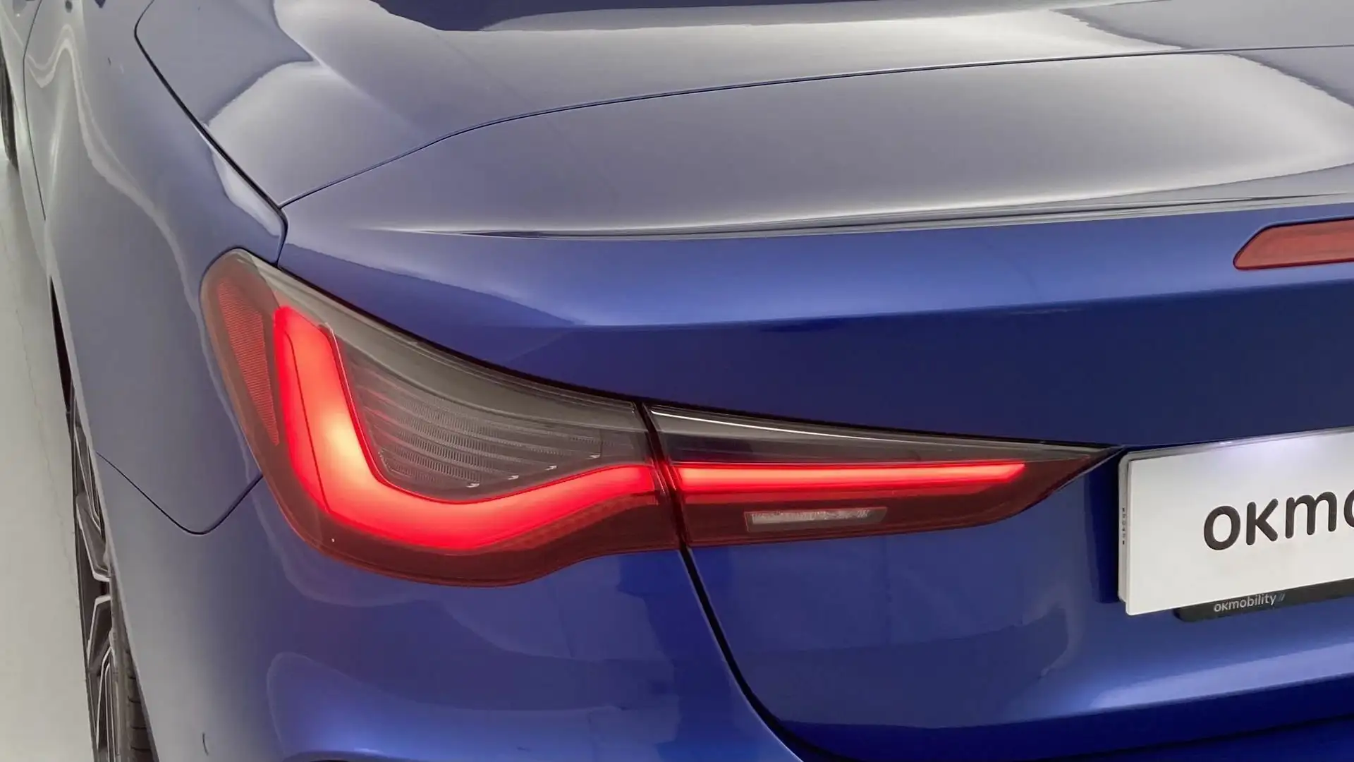 BMW 420 420iA Cabrio Bleu - 2