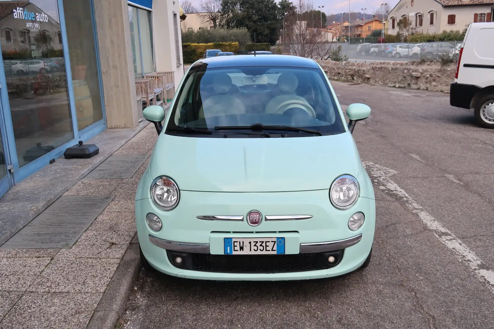 Fiat 500 1.2 EasyPower Lounge GPL Bleu - 2