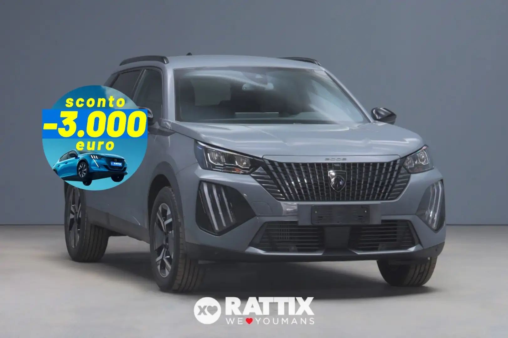 Peugeot 2008 1.2 Puretech 100CV Allure Grau - 1