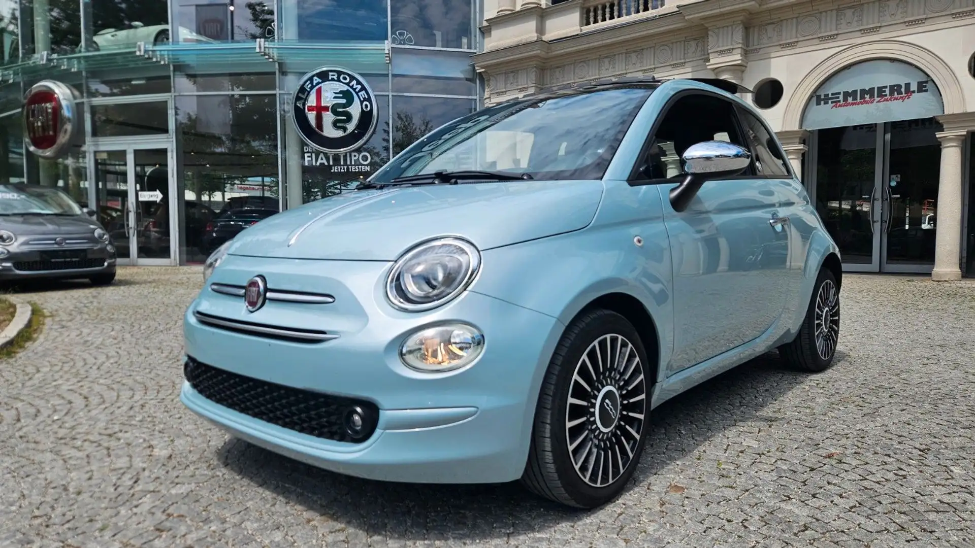 Fiat 500 Edition*Schiebedach*CarPlay*Klimaauto Grün - 1