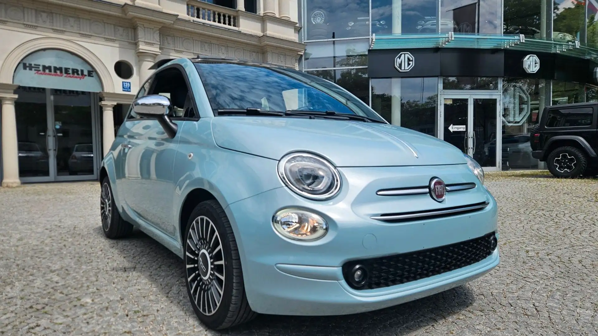 Fiat 500 Edition*Schiebedach*CarPlay*Klimaauto Grün - 2
